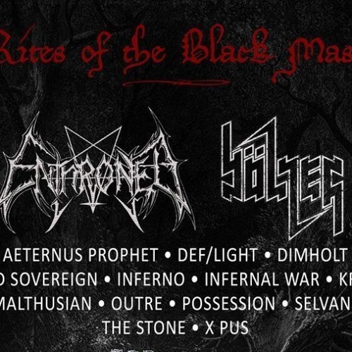 Programul festivalului Rites of the Black Mass