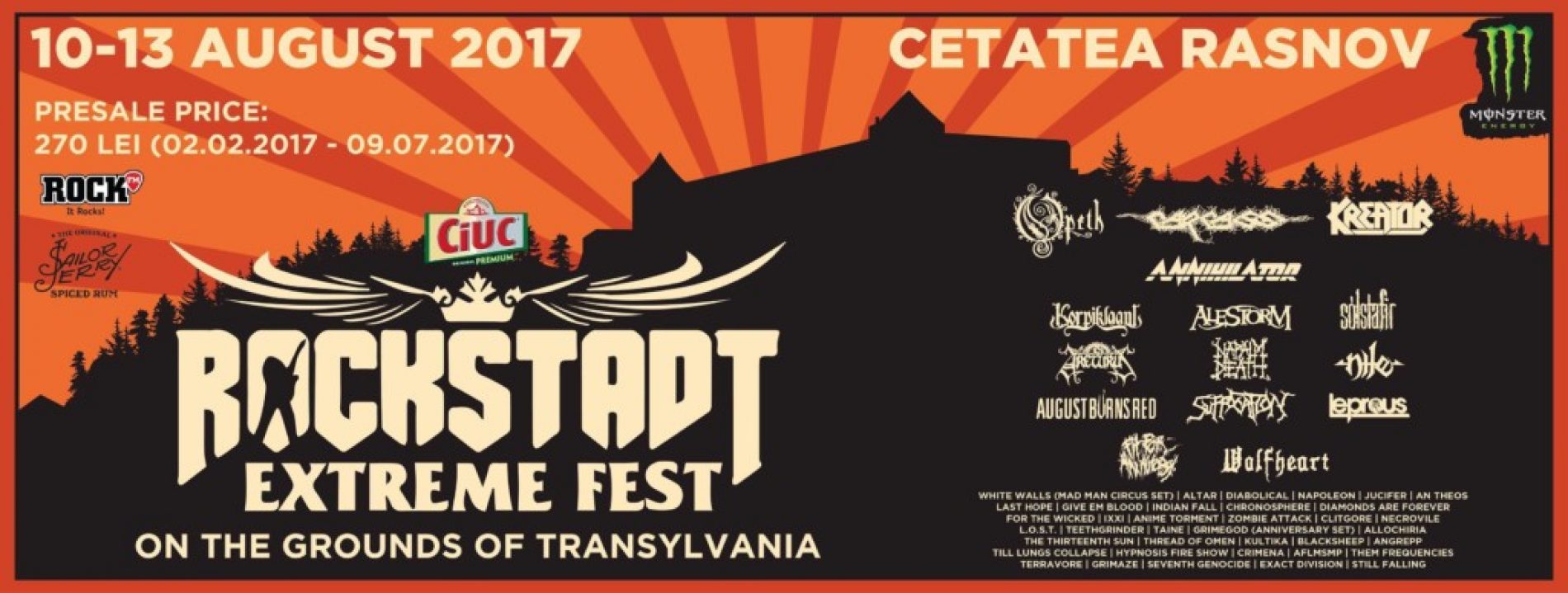 Rockstadt Extreme Fest 2017: cronica de concert (ziua 1)