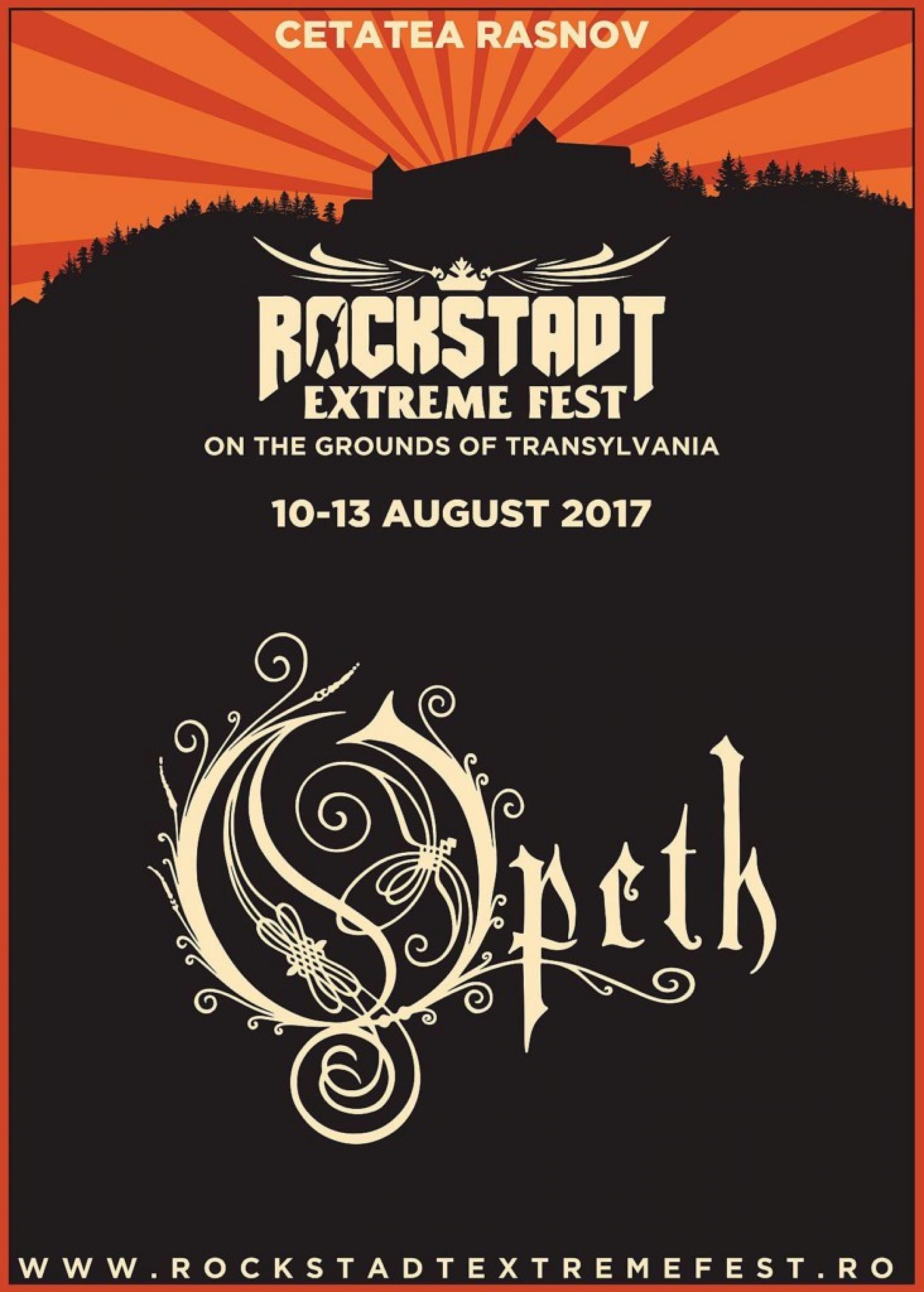 Opeth confirmati pentru Rockstadt Extreme Fest 2017