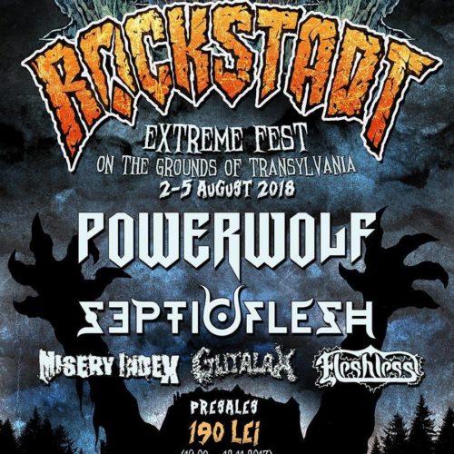Primele formatii confirmate pentru Rockstadt Extreme FEST 2018
