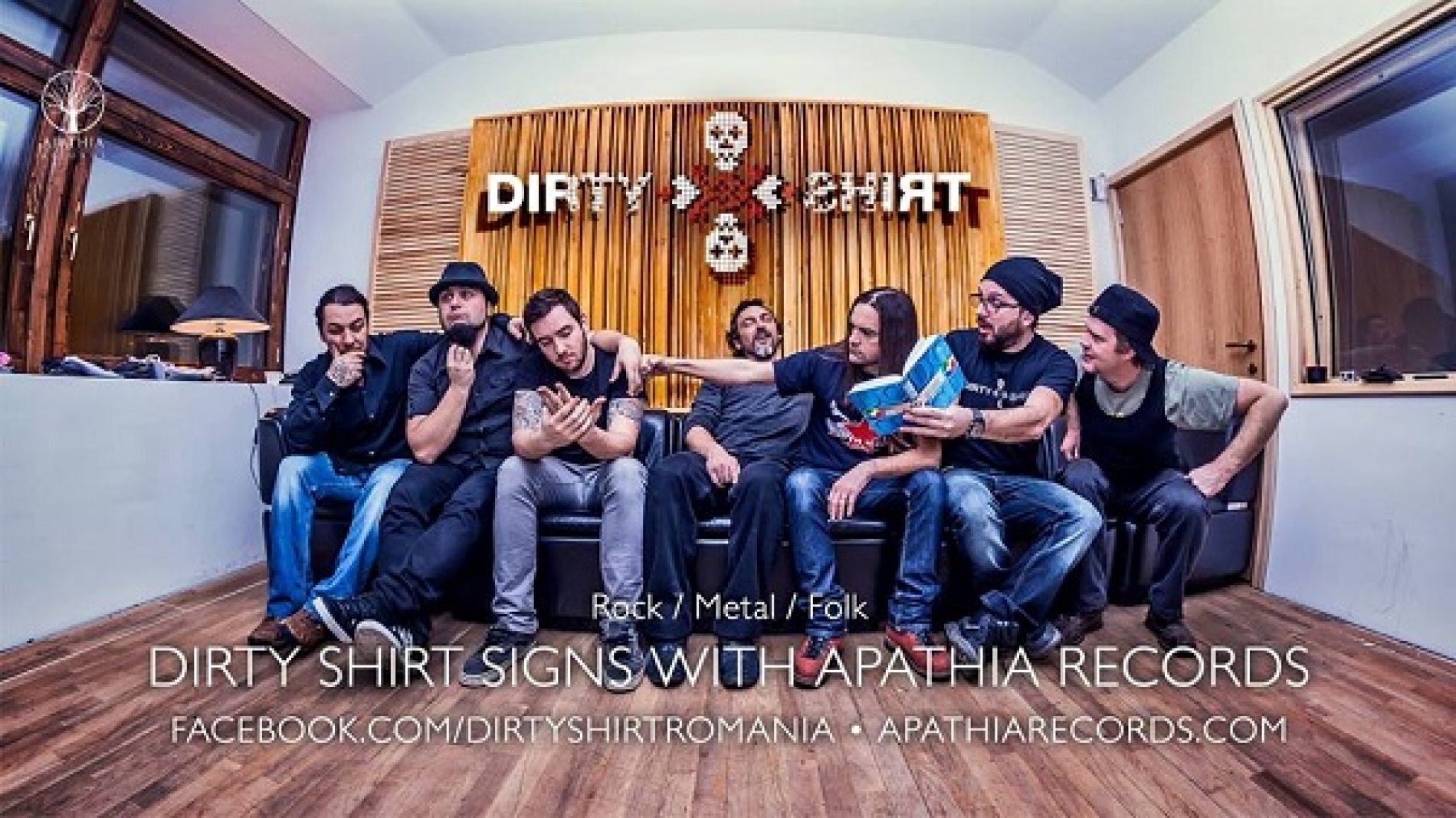 Dirty Shirt a semnat cu casa de discuri franceză Apathia Records