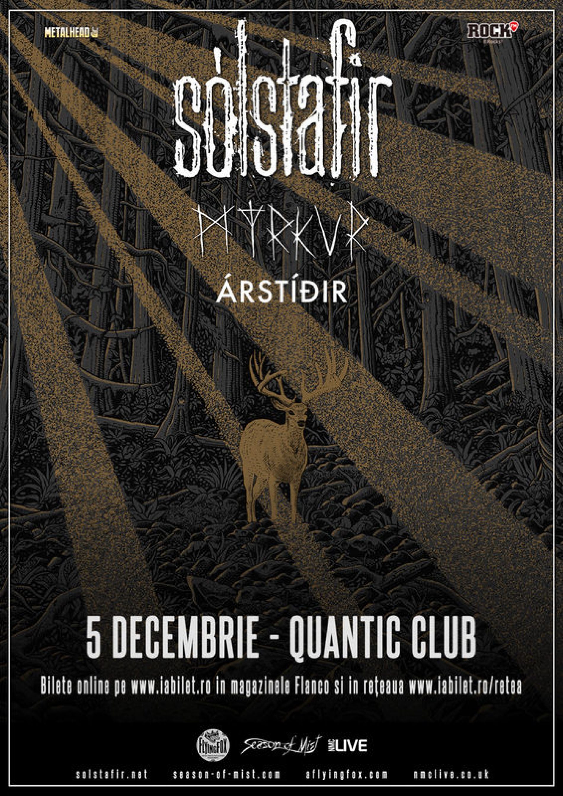 Galerie foto concert Sólstafir, Myrkur și Árstíðir în Quantic