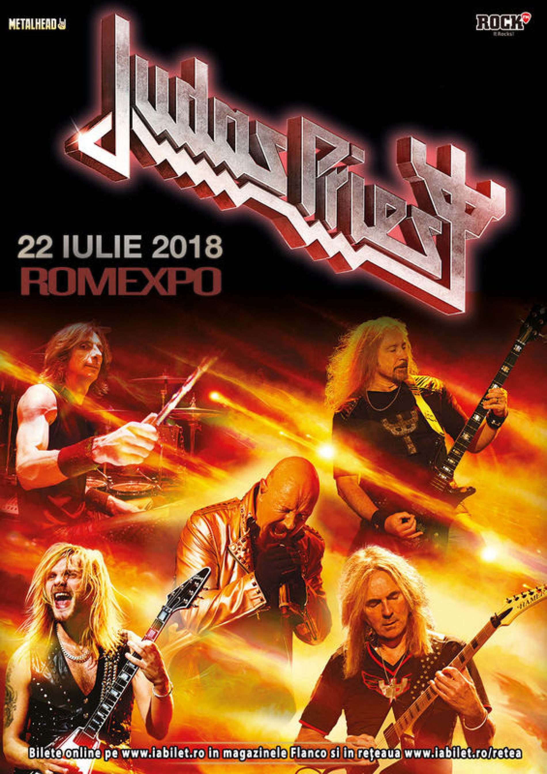 Priest… Judas Priest – a patra oara in Bucuresti