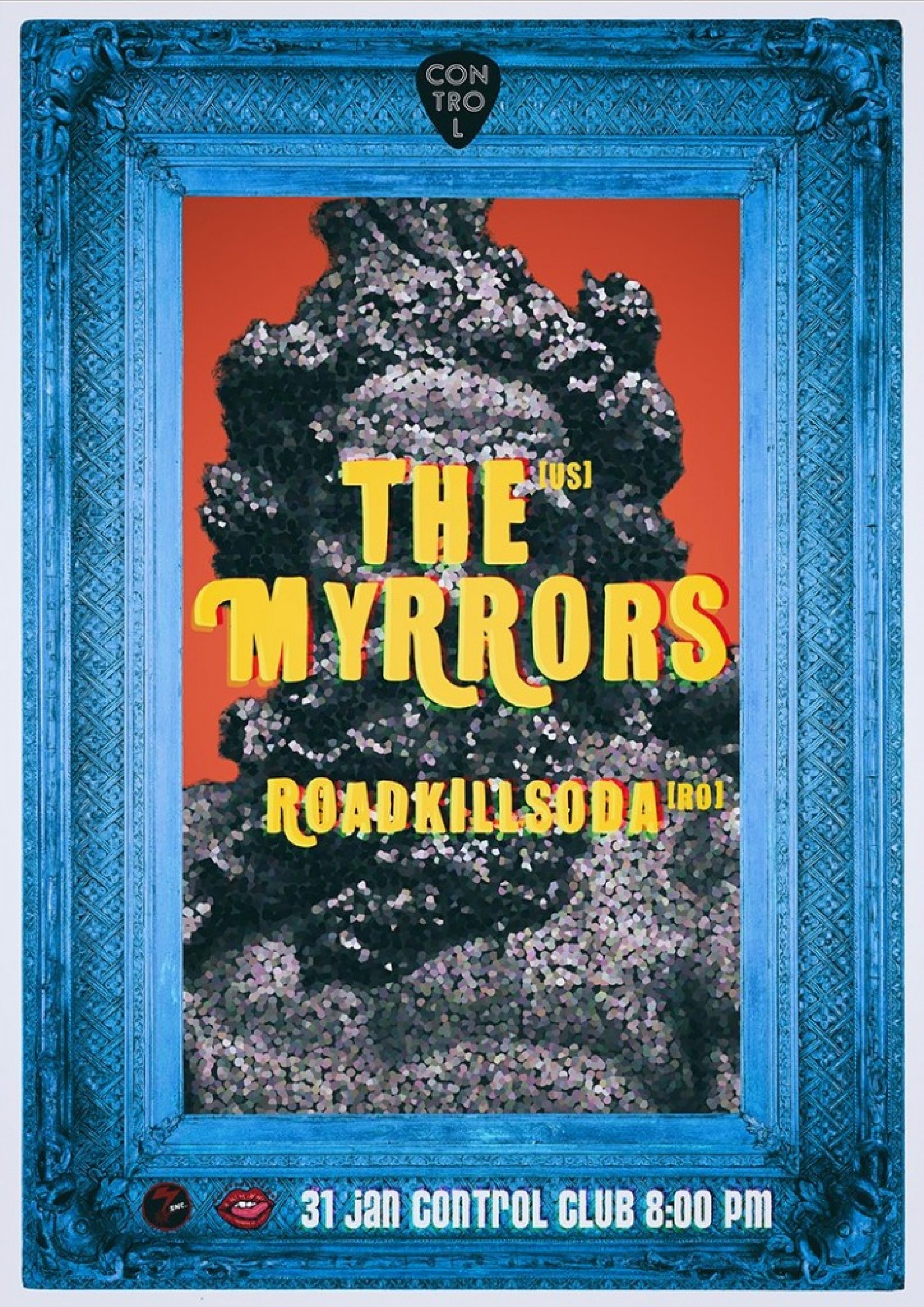 Psychedelicious prezintă: The Myrrors [US] și RoadkillSoda [RO] pe 31 ianuarie in Control Club