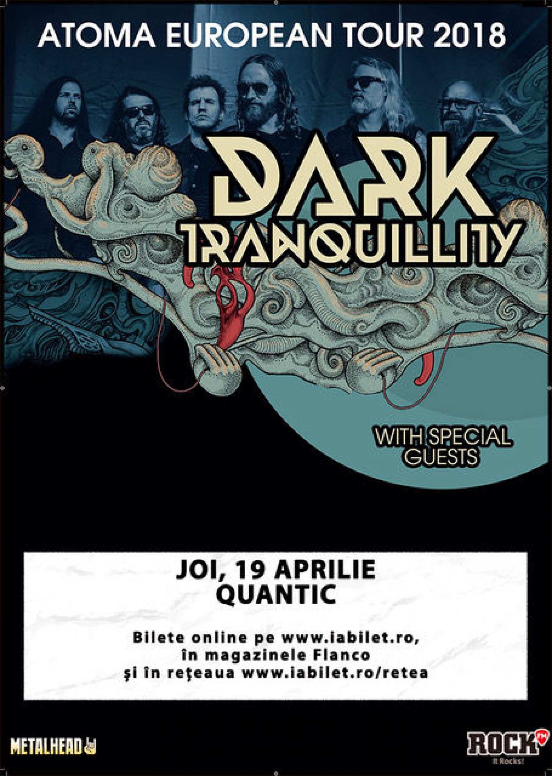 Concert Dark Tranquillity la București