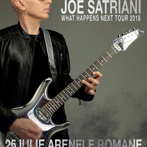 Concert Joe Satriani la Bucuresti pe 25 iulie