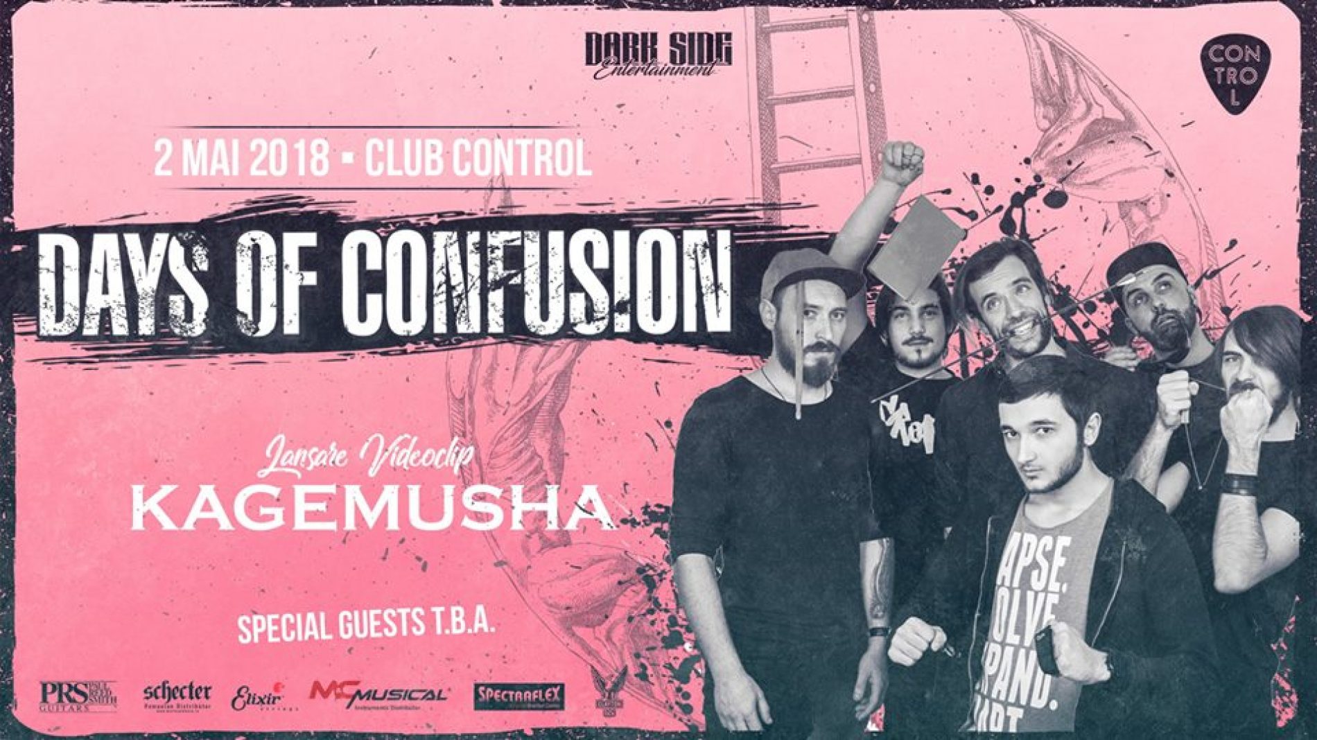 Days of Confusion lansează videoclipul Kagemusha pe 2 mai @Control