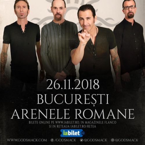 Americanii de la GODSMACK în concert la București