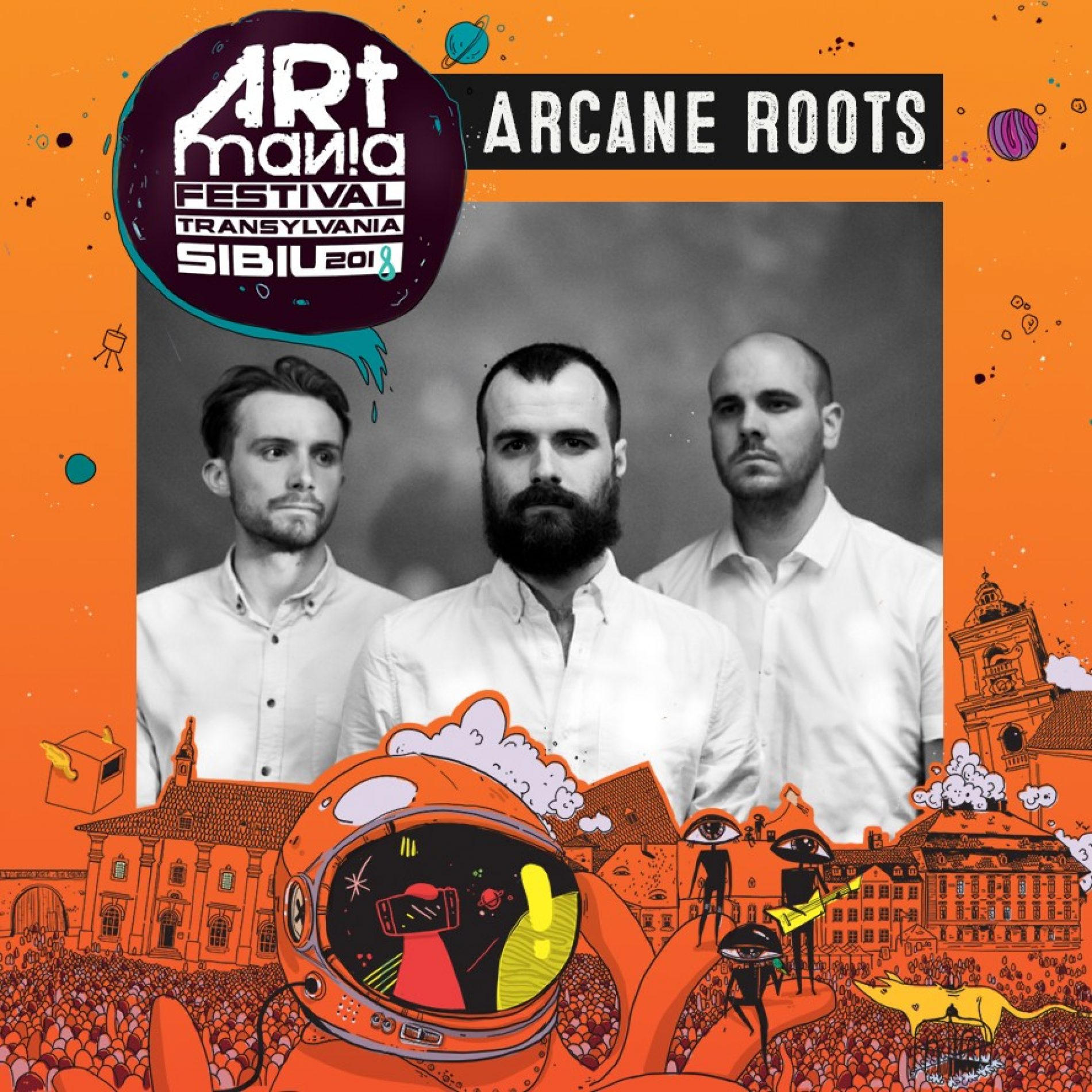 Haken și Arcane Roots confirmate la ARTmania Festival Sibiu 2018