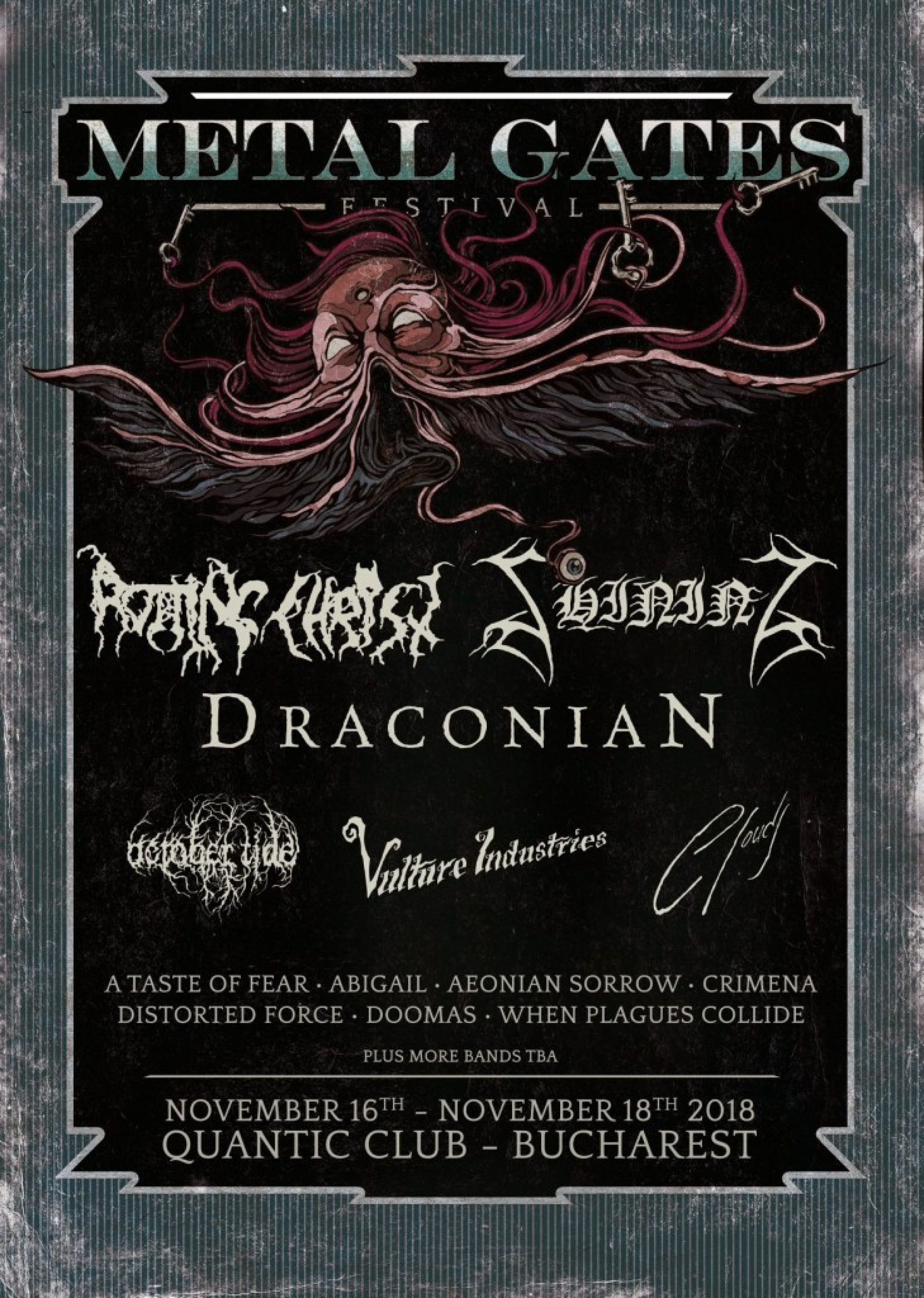 Noi confirmări pentru Metal Gates Festival 2018