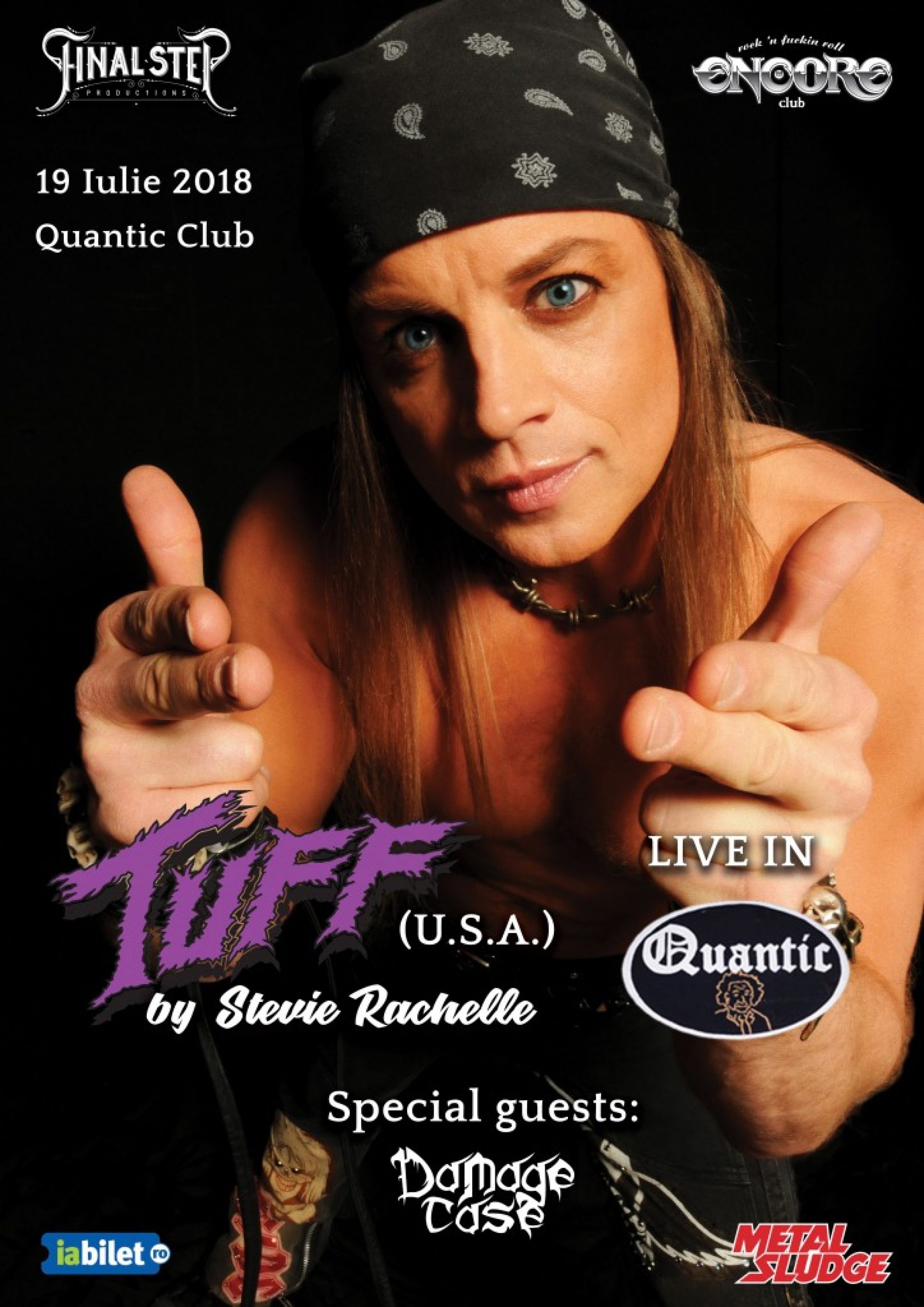 Concert Tuff și Damage Case în Quantic