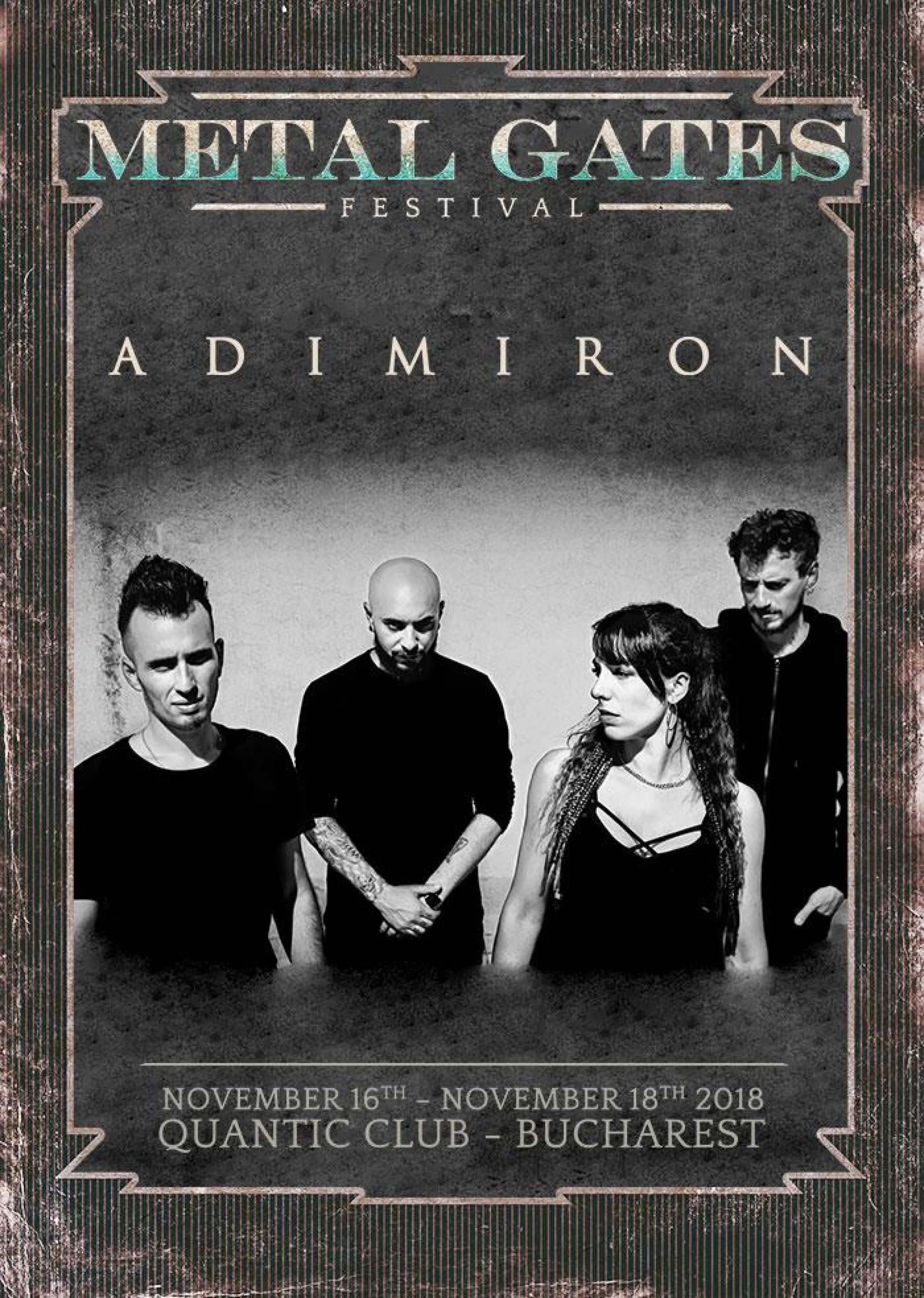 Adimiron și Ocean of Grief vor concerta la Metal Gates Festival 2018