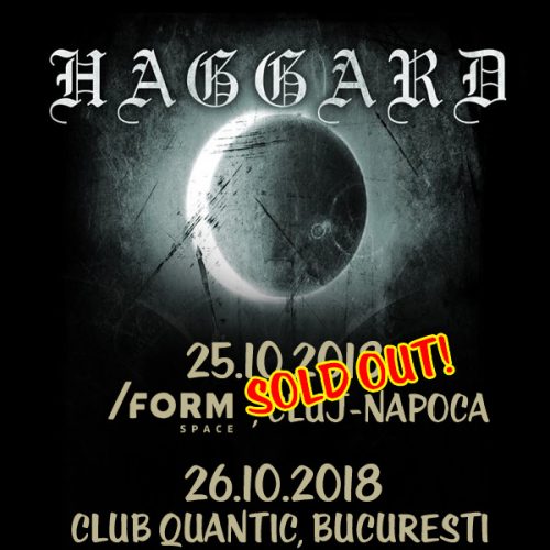 Haggard anunță trupele care vor cânta în deschiderea concertelor din Cluj și București