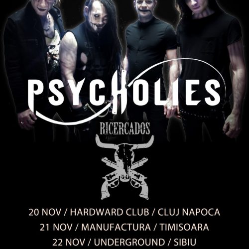 Turneu PsycHolies în România în luna noiembrie