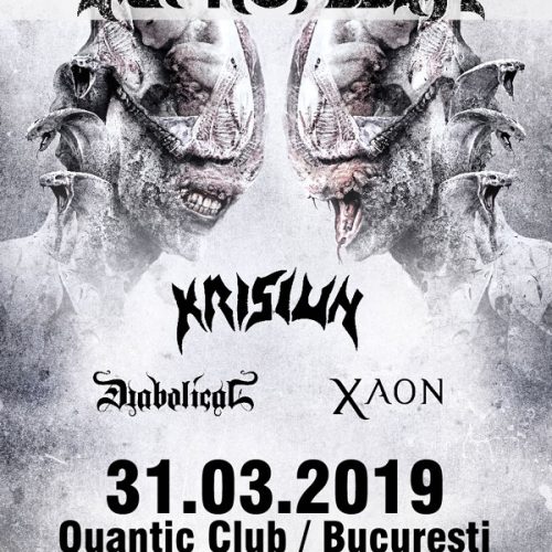 Concert Septicflesh, Krisiun, Diabolical și Xaon la București