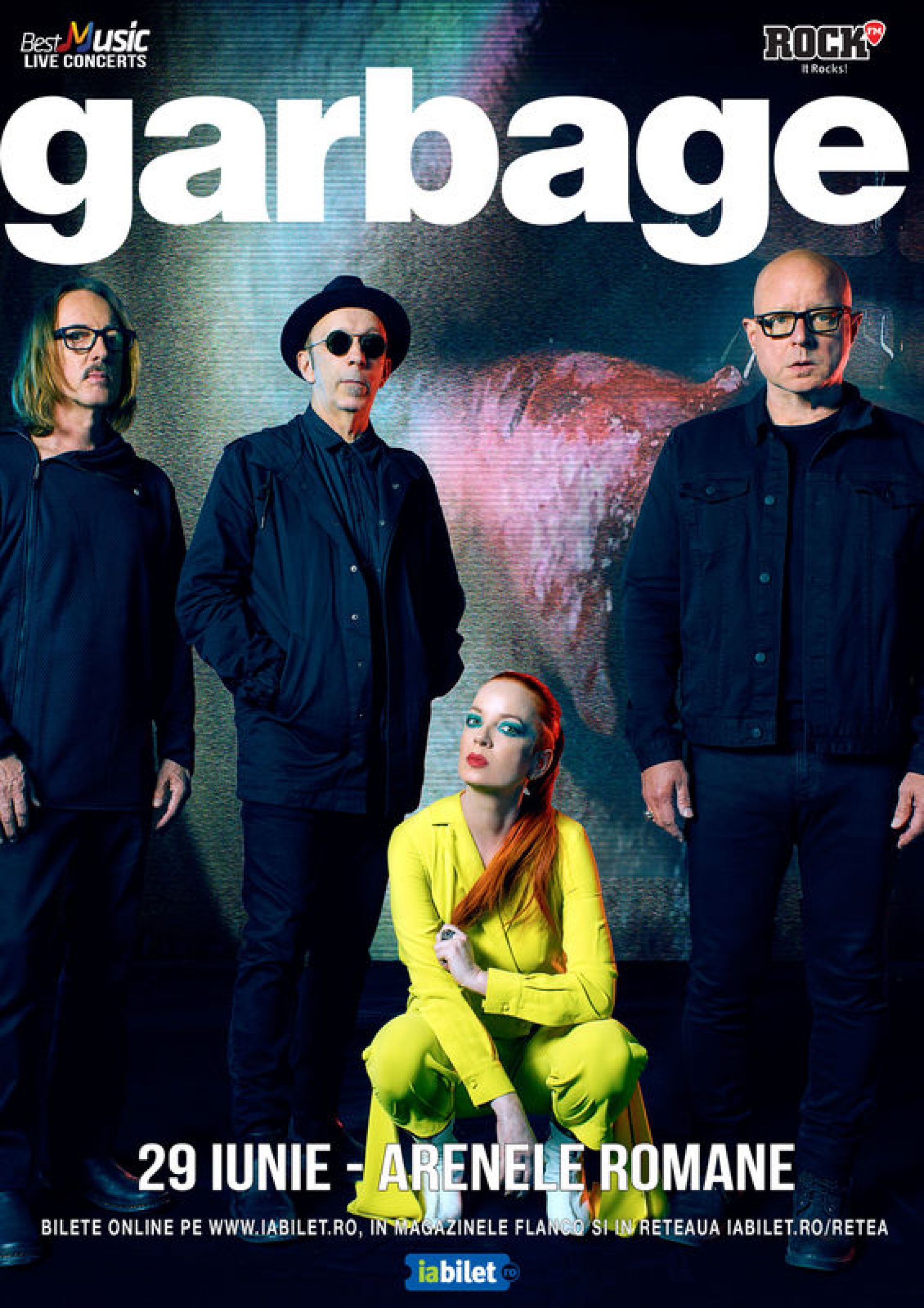 Concert Garbage la Arenele Romane