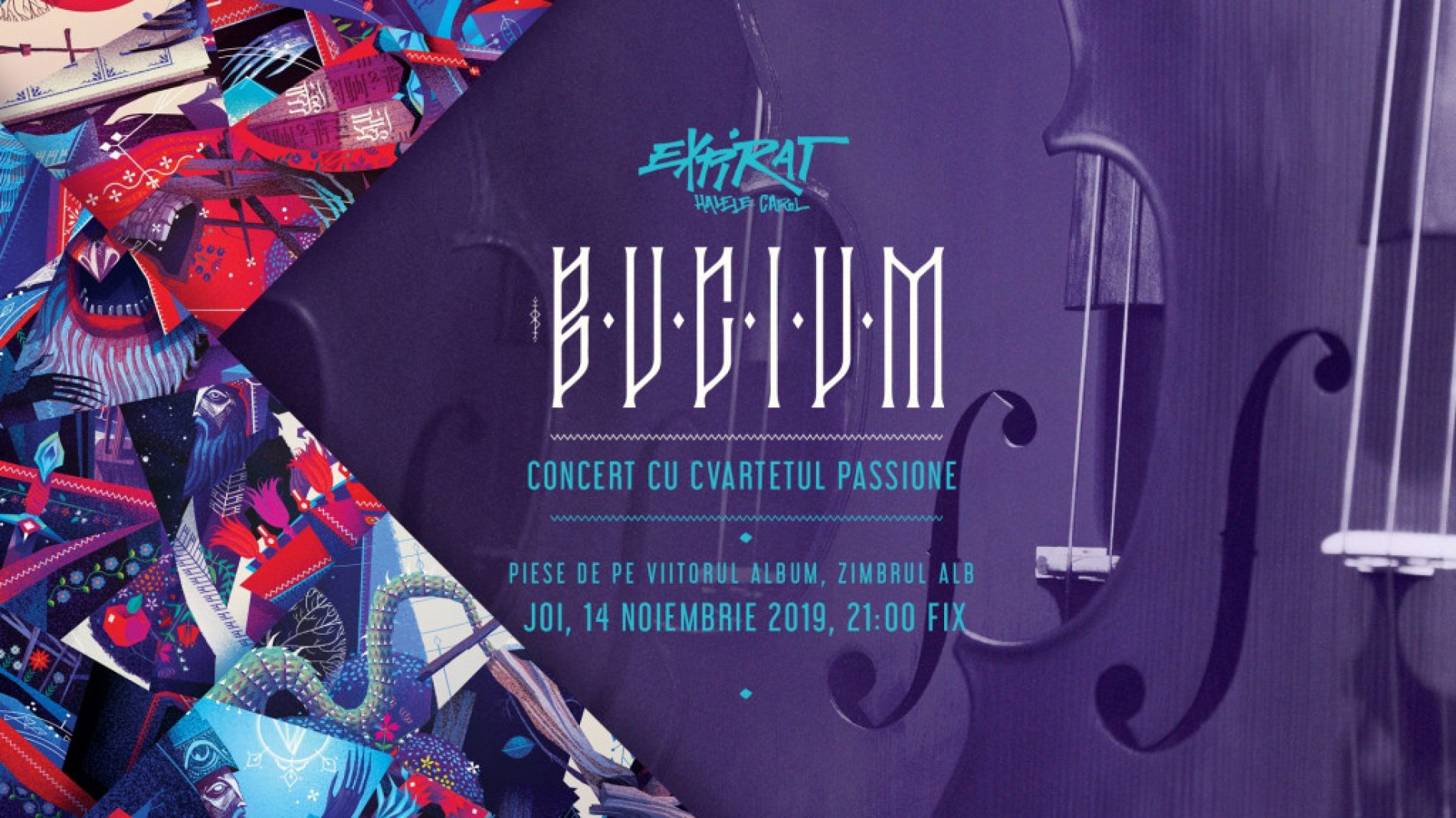 Concert Bucium în Expirat, joi 14 noiembrie
