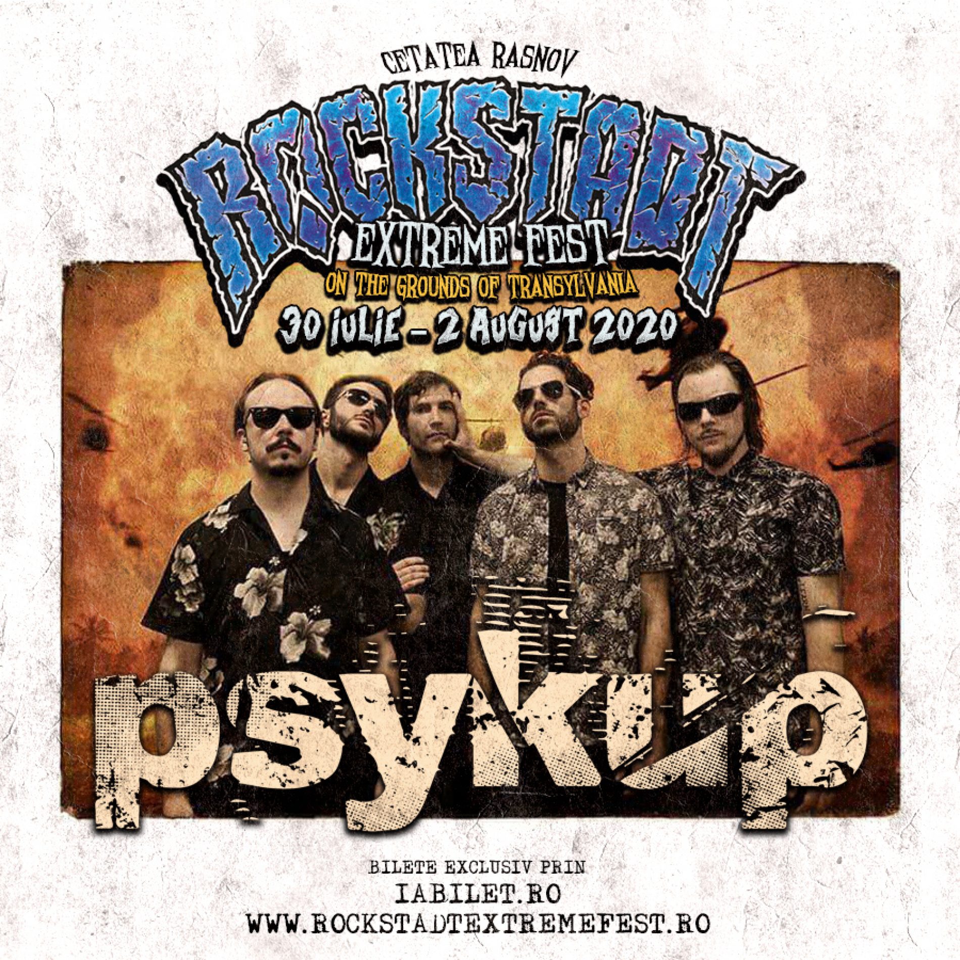 Psykup și The Rumpled la Rockstadt Extreme 2020 · Metalforce