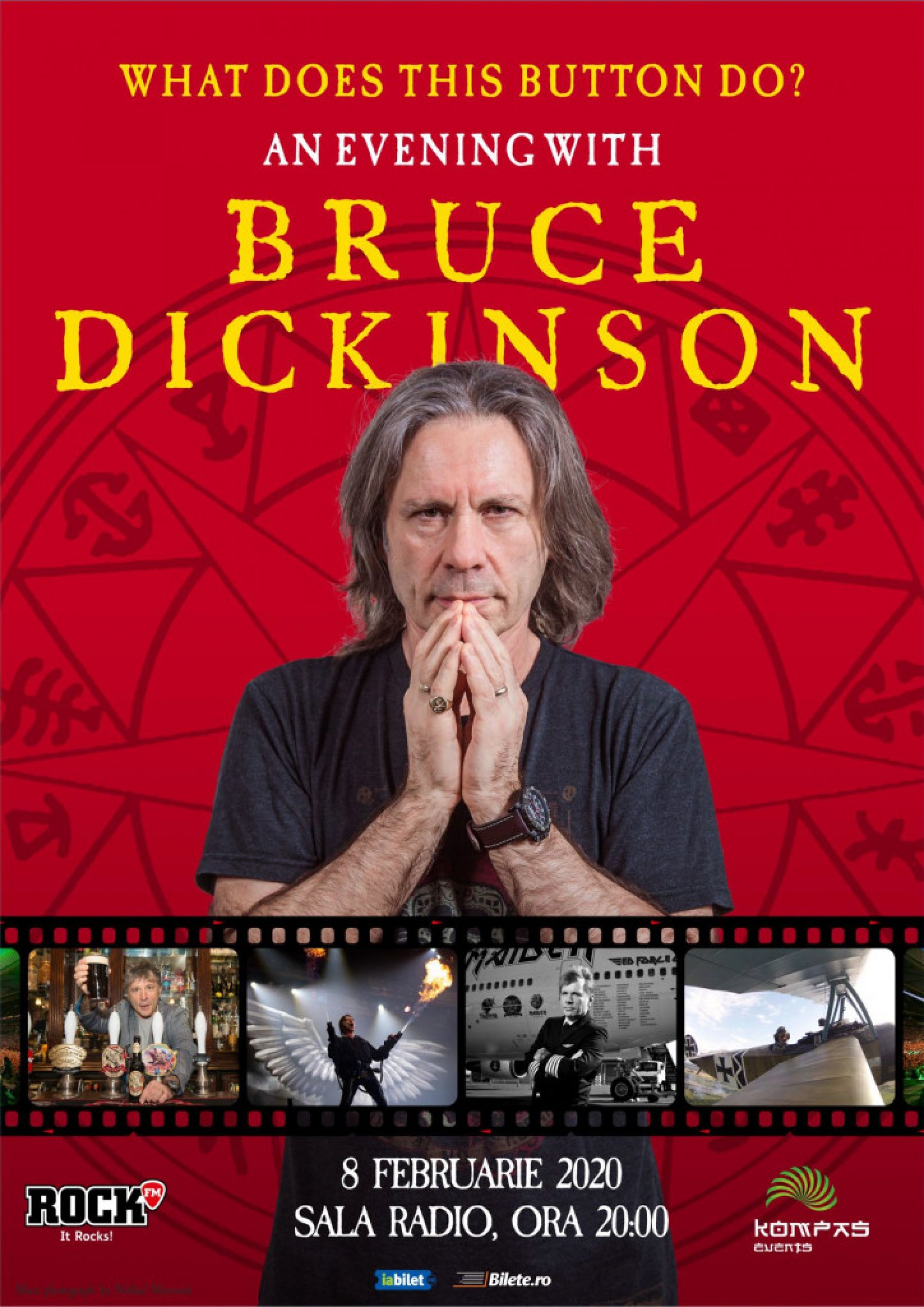O primă categorie de bilete la evenimentul „An Evening with Bruce Dickinson” este sold-out