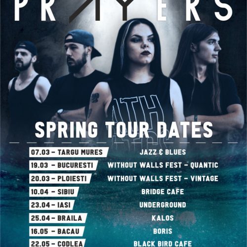 Underwaves anunță un turneu de promovare a noului single, Prayers