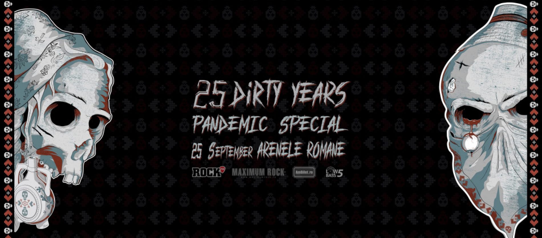 Program și reguli de acces pentru concertul Dirty Shirt: 25 Dirty Years – Pandemic Special