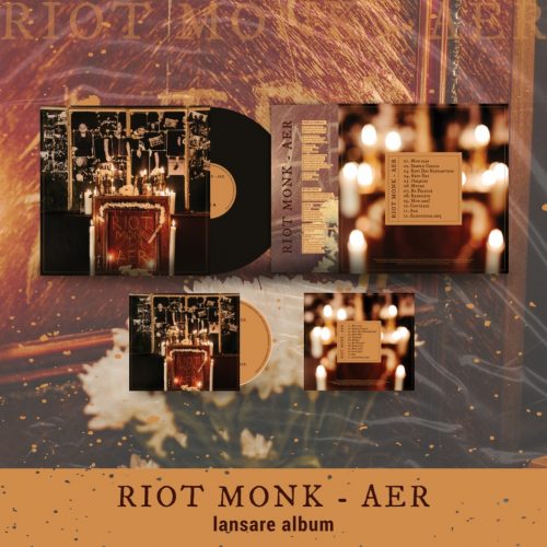 Riot Monk anunță lansarea unei campanii de crowdfunding pentru albumul Aer