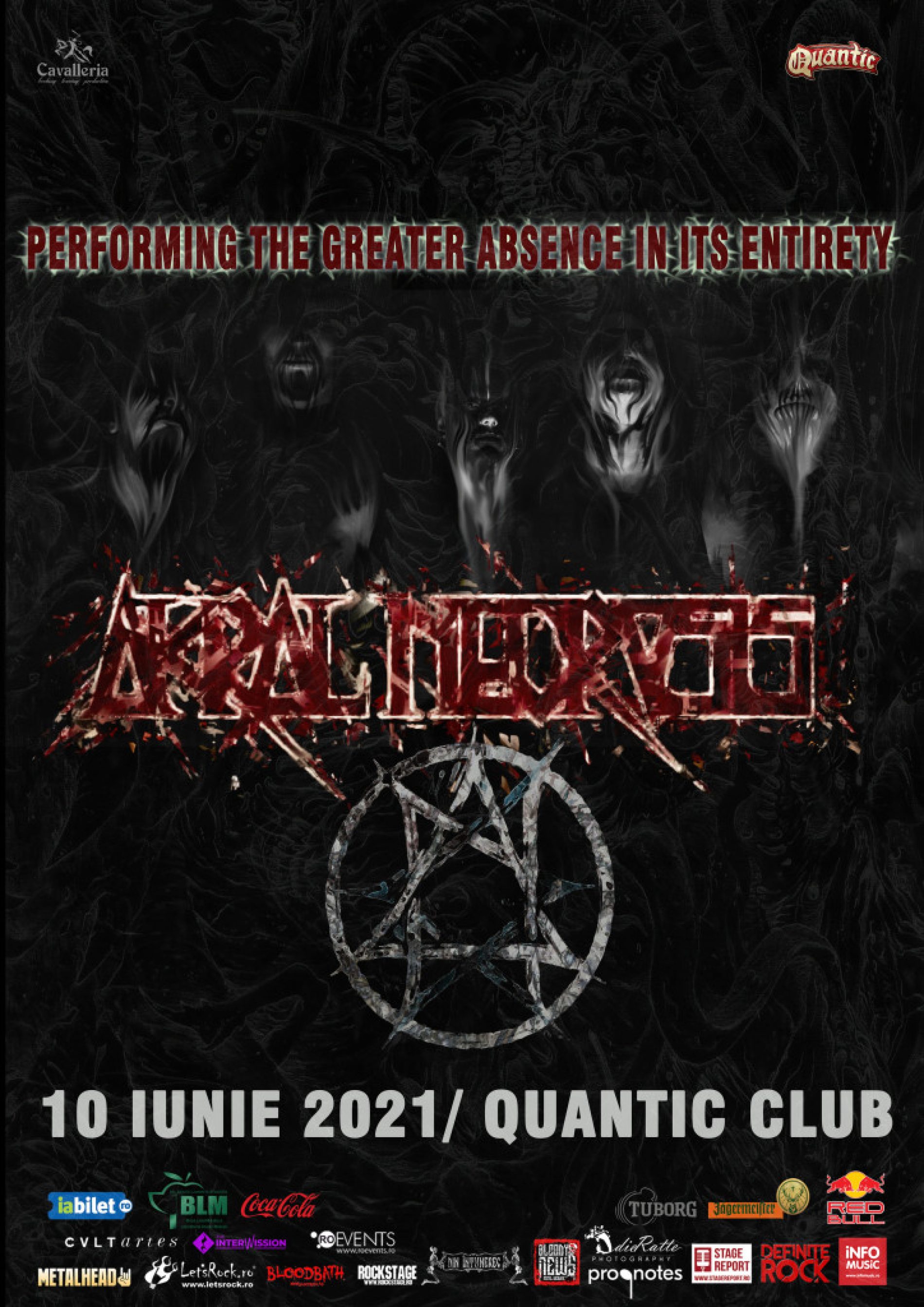 Concert Akral Necrosis în Quantic Club