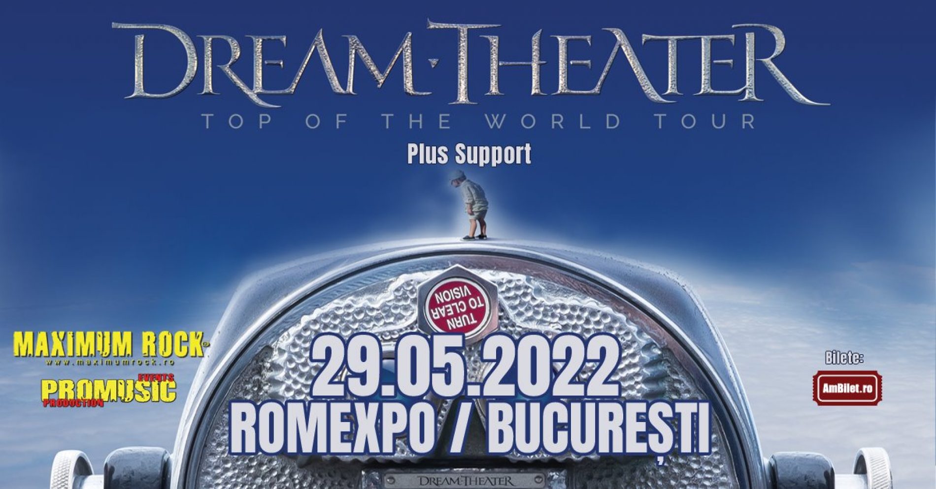 Dream Theater va susține un concert în România în 2022