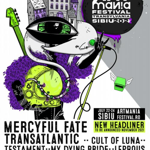 Legendara trupă Mercyful Fate vine la ARTmania Festival 2022 împreună cu Pain of Salvation, Leprous și Dordeduh