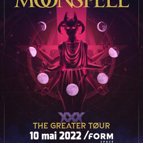 Două concerte Moonspell în România în 2022