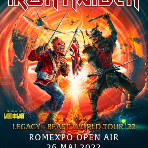 Iron Maiden cântă în 2022 în România