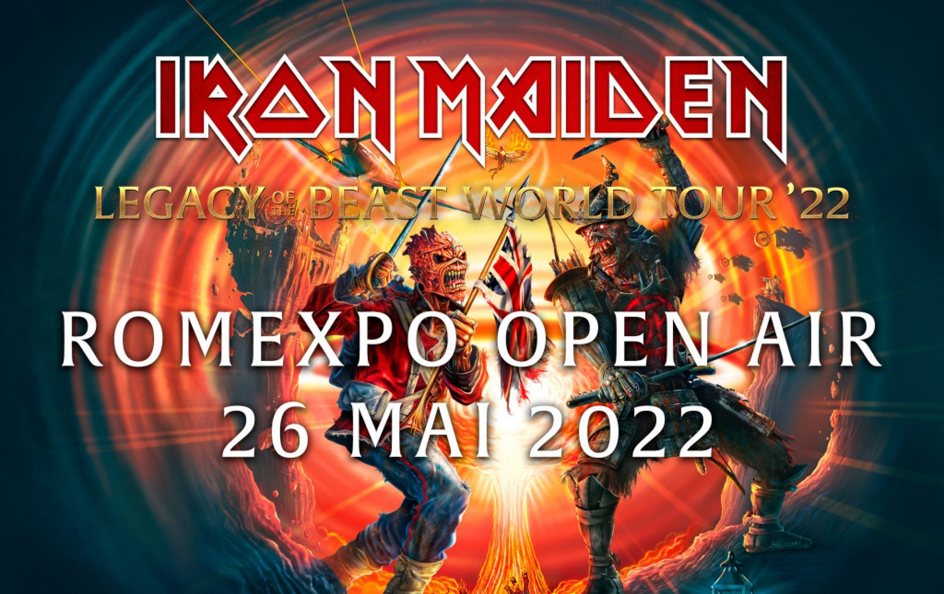 Iron Maiden la București: Program și reguli de acces