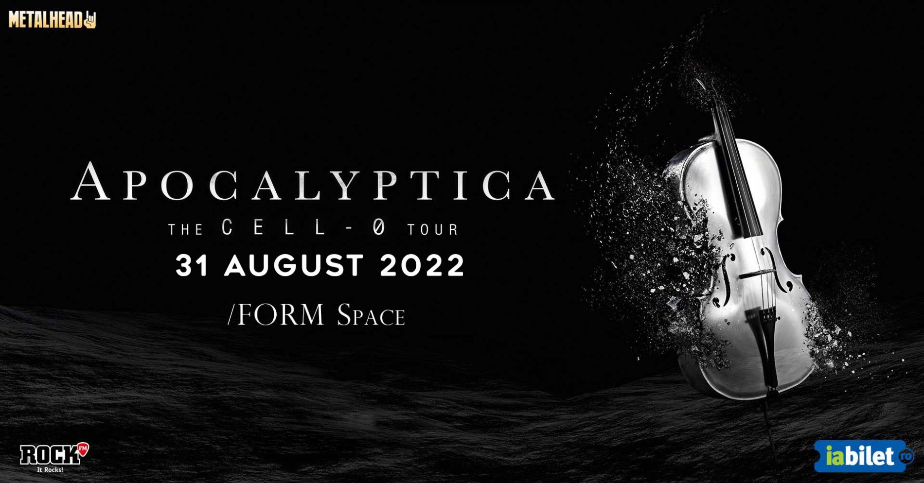 Concertul Apocalyptica din Cluj-Napoca este aproape sold-out