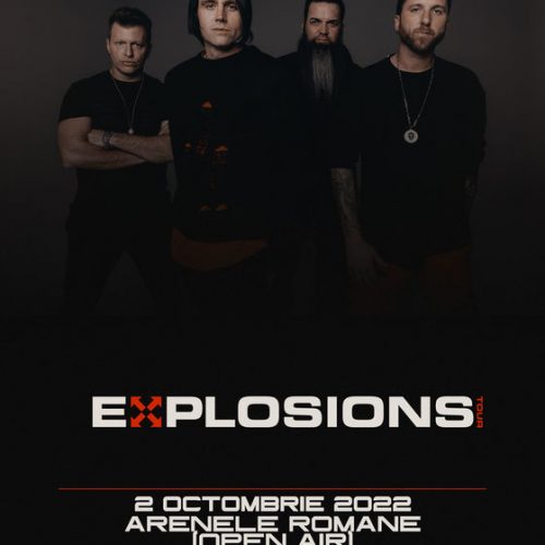 Canadienii de la Three Days Grace în concert la București