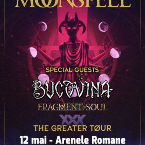 Bucovina și Fragment Soul deschid concertul Moonspell de la Arenele Romane