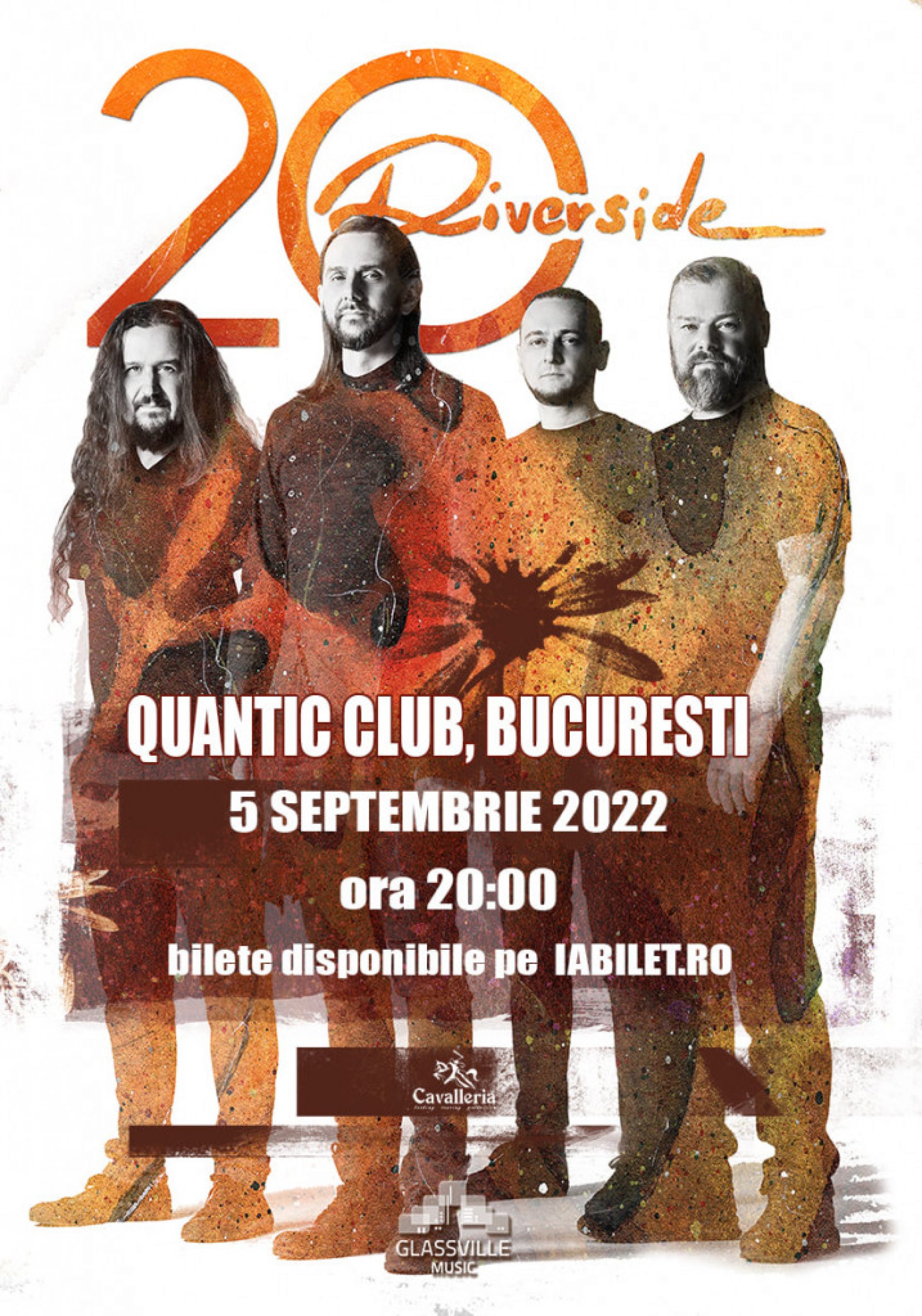 Riverside – concert aniversar de 20 de ani în Quantic