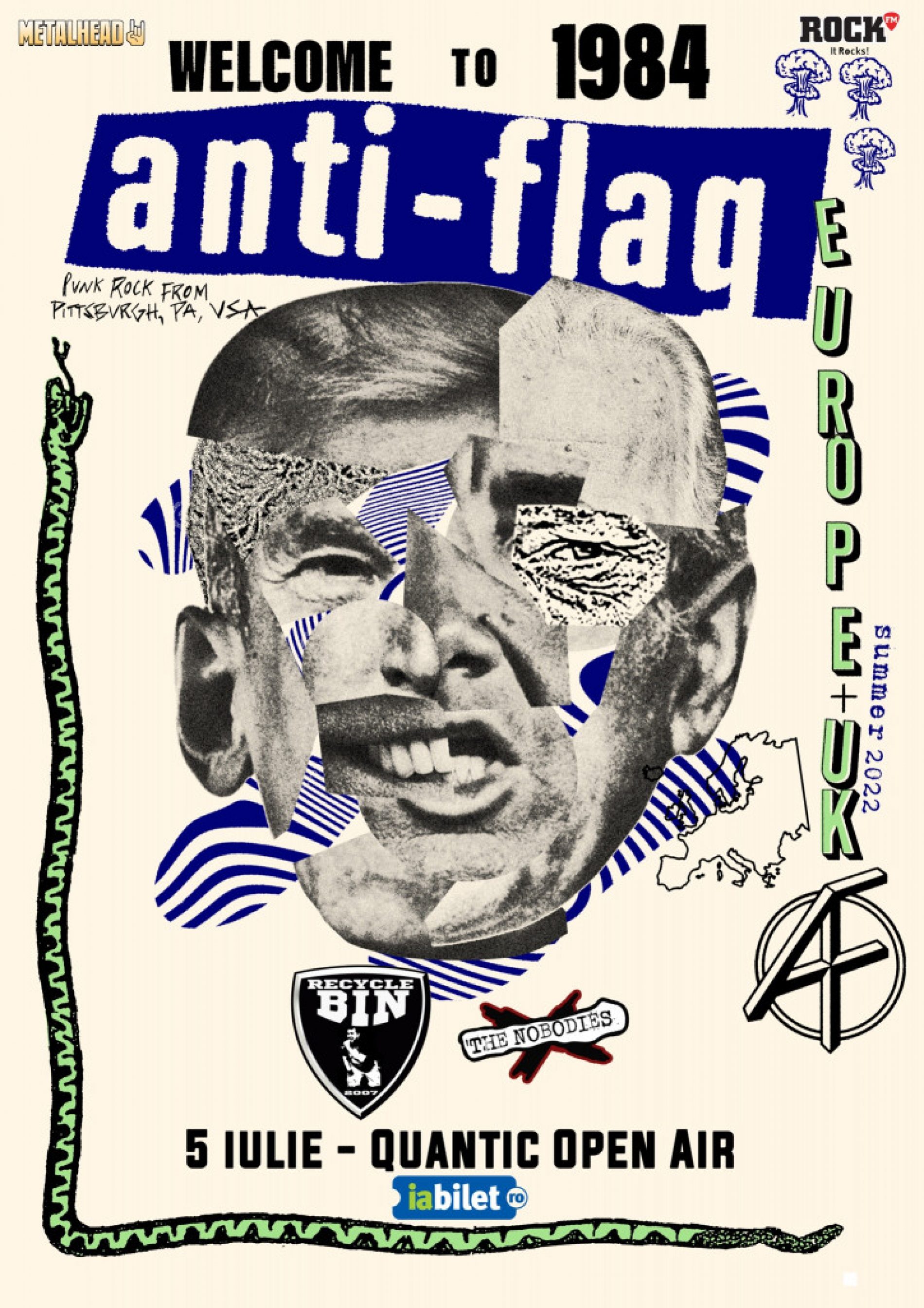 Anti-Flag la București: Program si reguli de acces