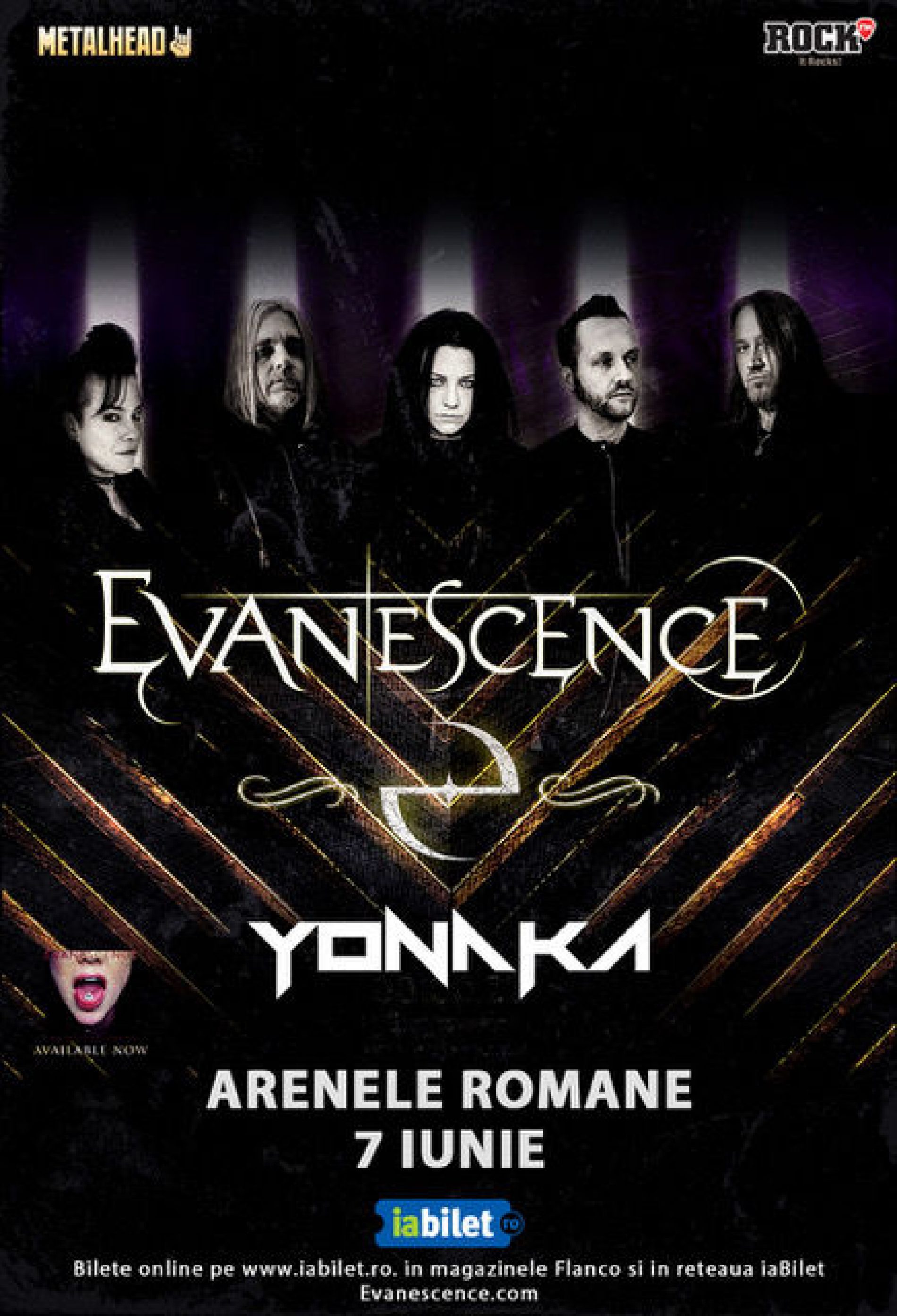 Concert Evanescene pe 7 iunie la București: Program și reguli de acces