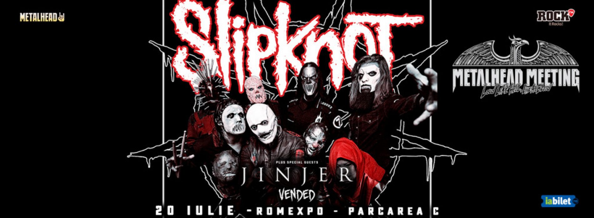 Galerie foto concert Slipknot, Jinjer și Vended la Romexpo