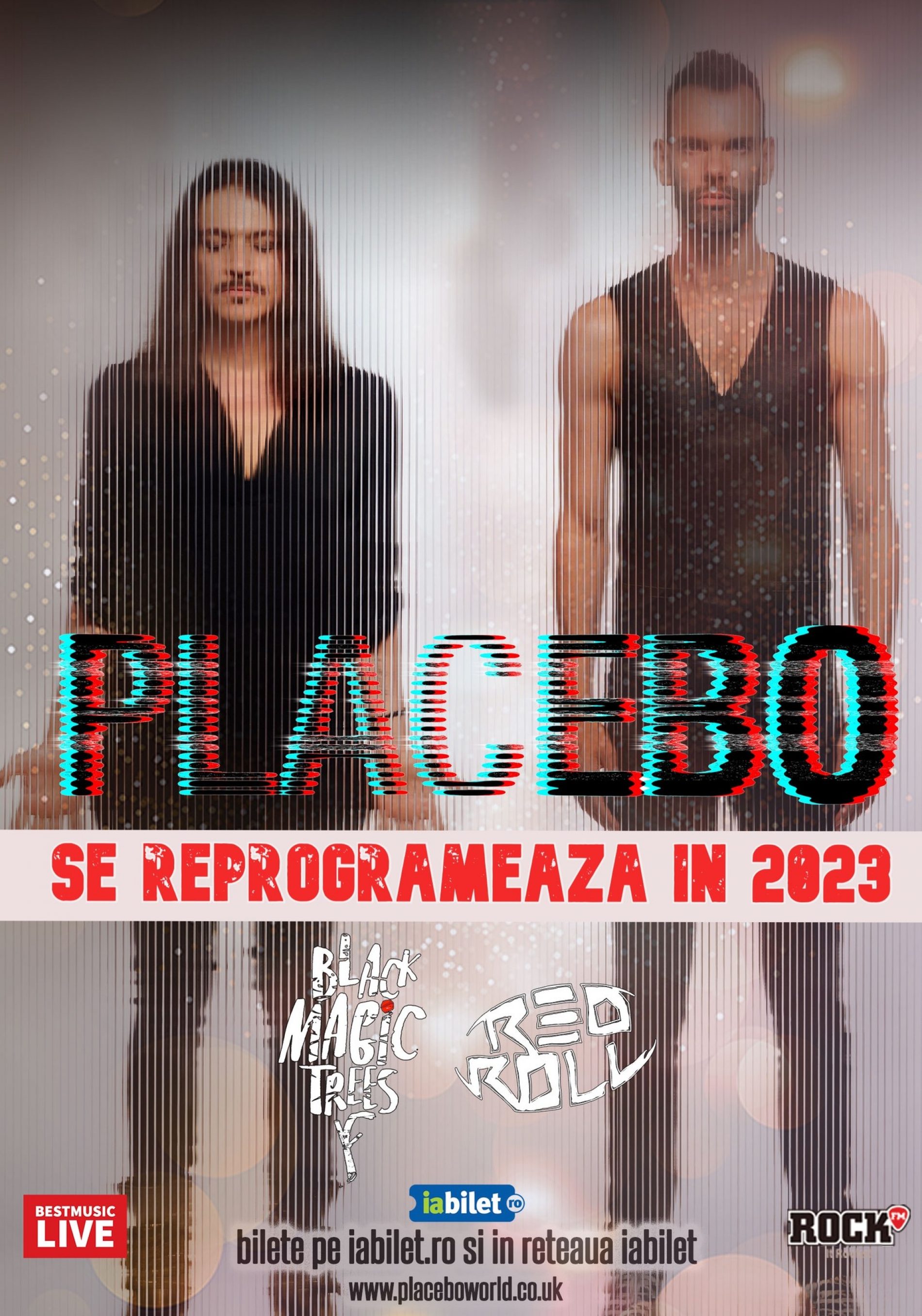 Concertul Placebo se reprogramează în 2023