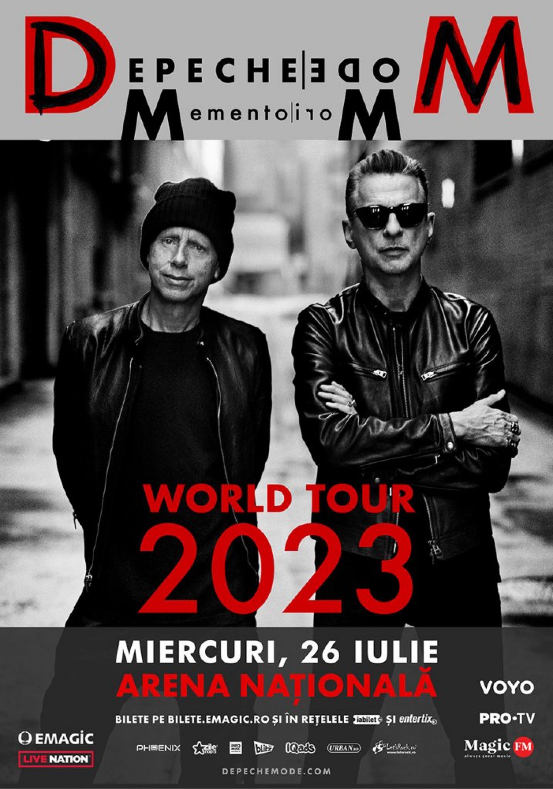 Depeche Mode va concerta în România pe 26 iulie 2023