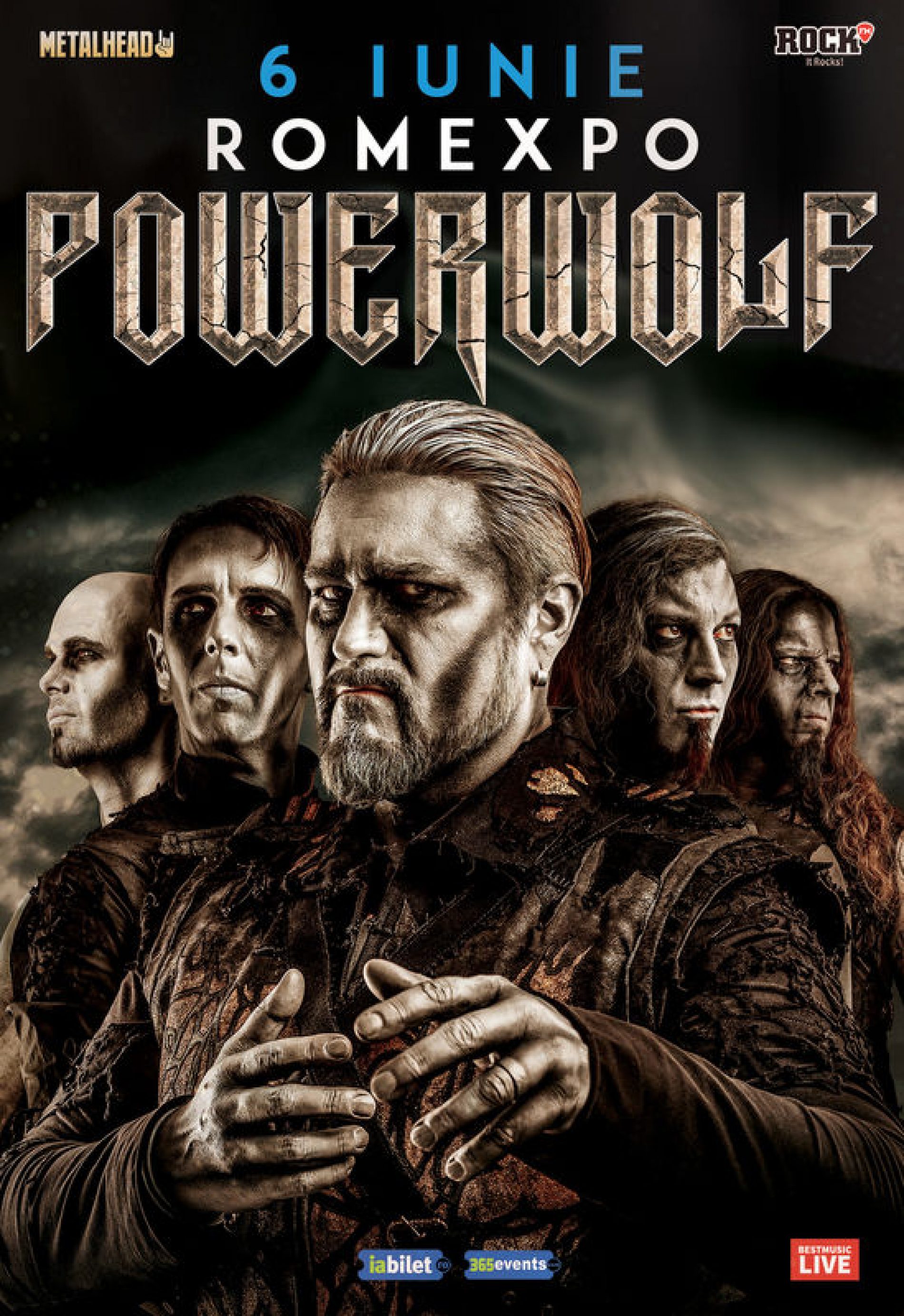 Powerwolf va concerta la Romexpo pe 6 iunie 2023