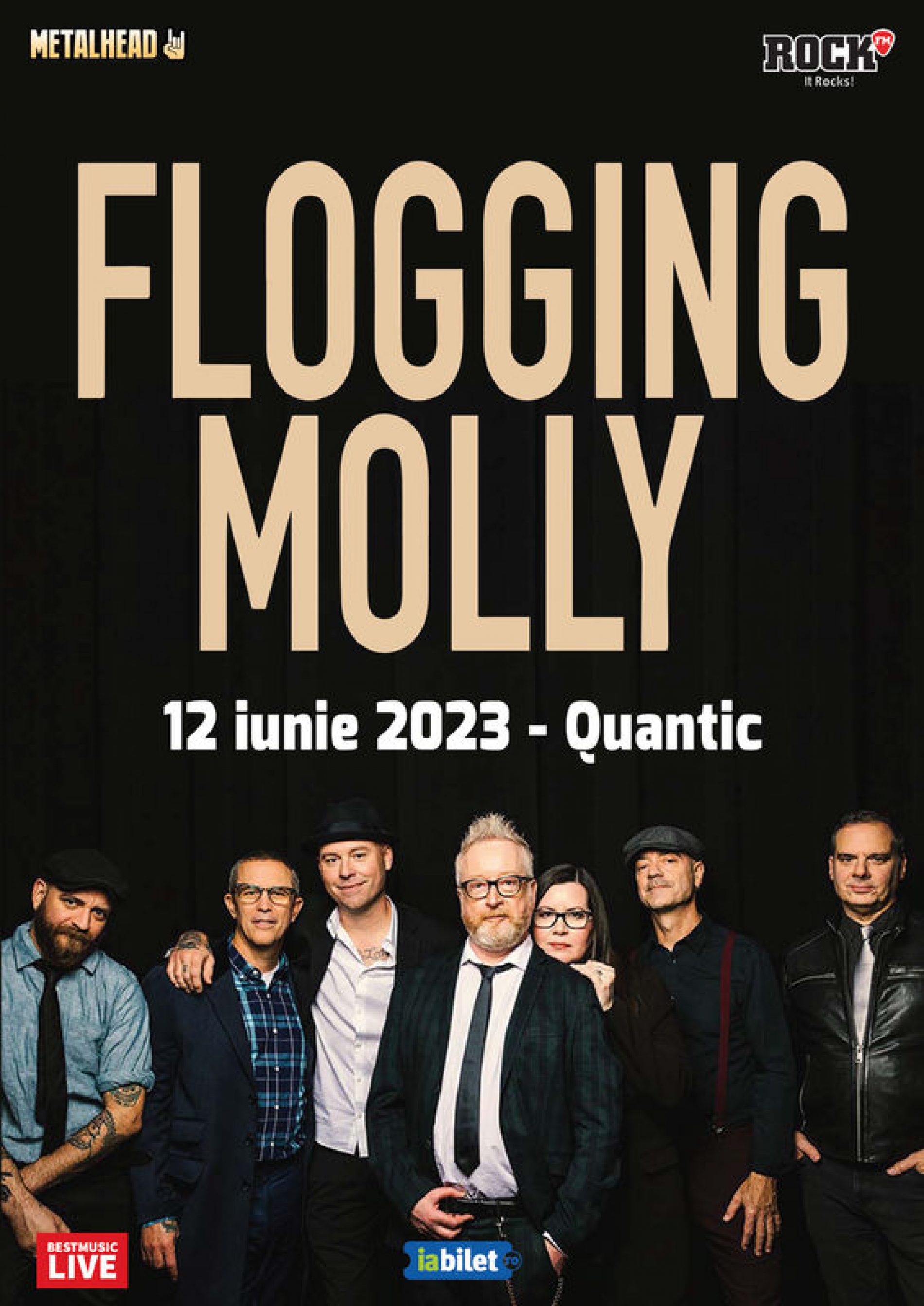 Flogging Molly cântă pe 12 iunie la Quantic
