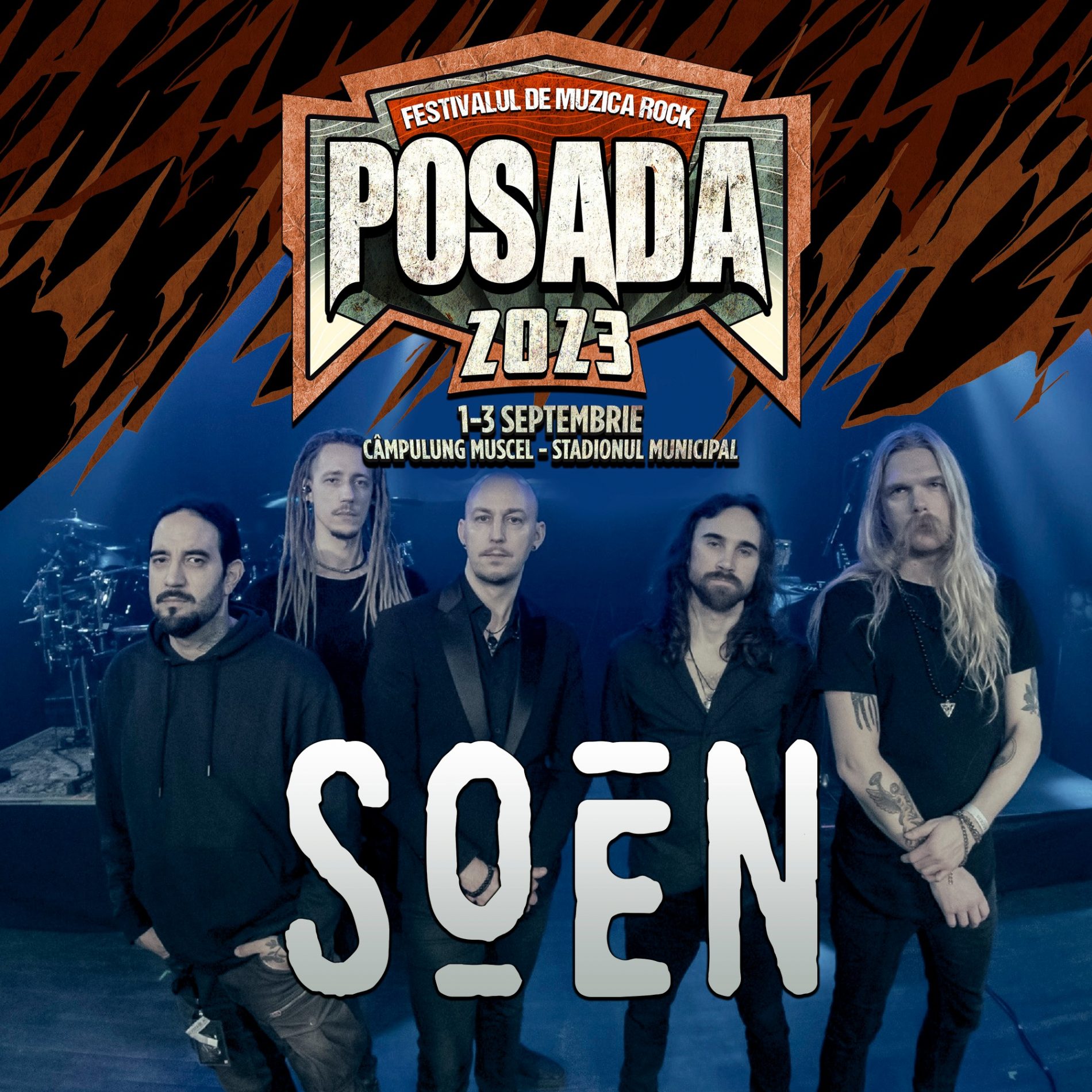 Soen și Cryptosis la Posada Rock 2023