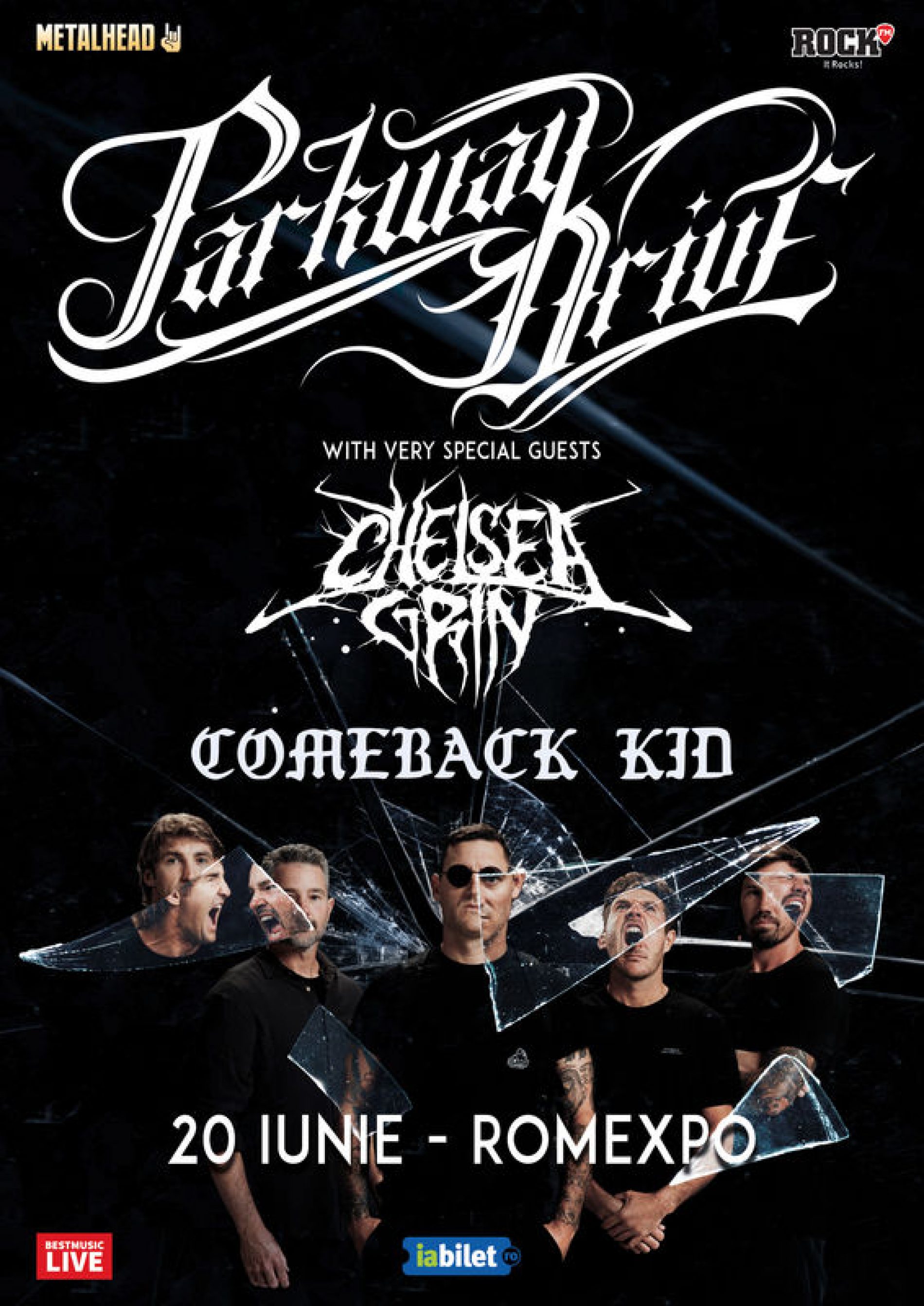 Comeback Kid se alătură trupelor Parkway Drive și Chelsea Grin în concertul de la Romexpo