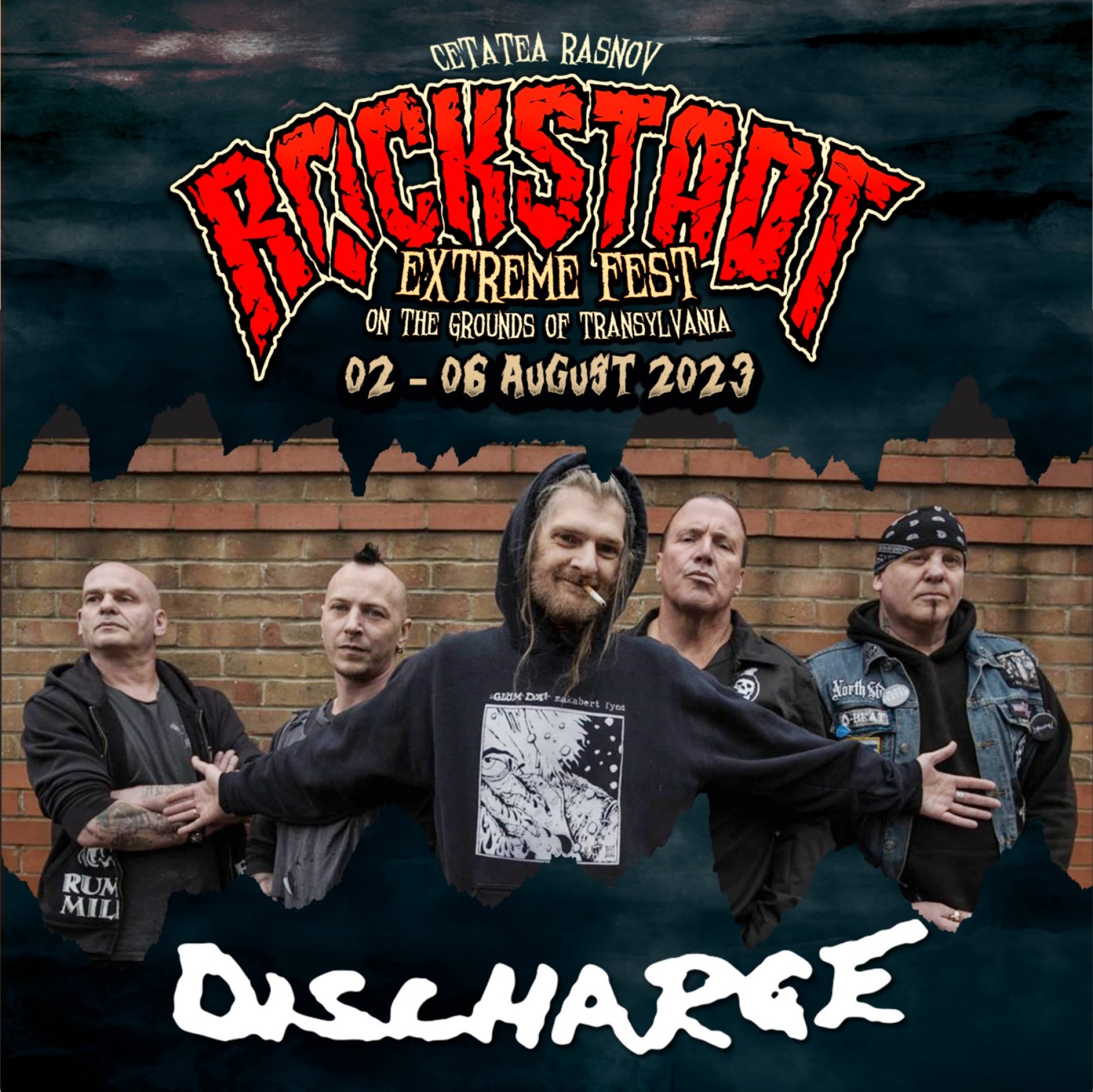 Discharge și Phil Campbell and the Bastard Sons vor participa la Rockstadt Extreme Fest 2023