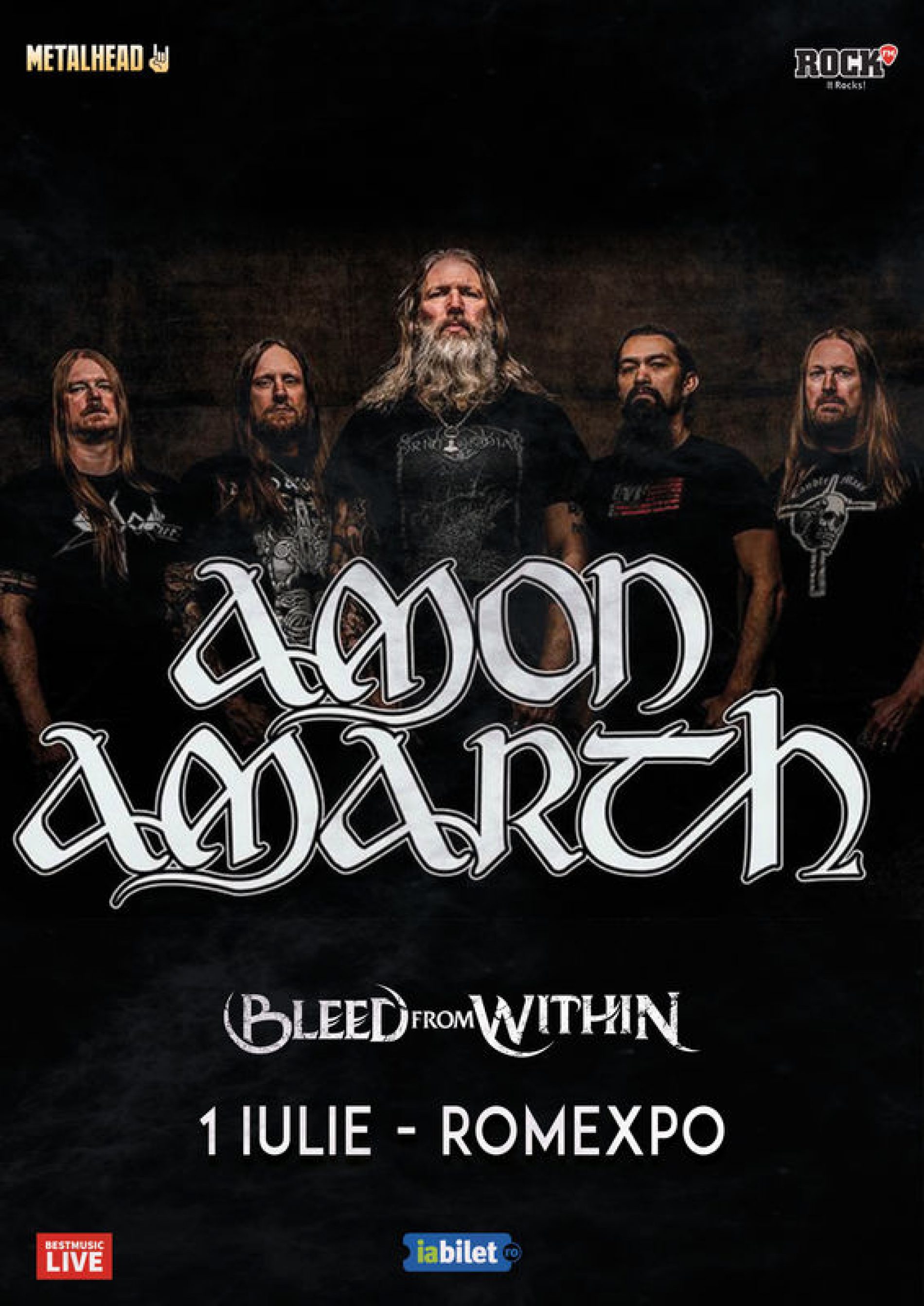 Bleed from Within va cânta alături de Amon Amarth pe 1 iulie la Romexpo