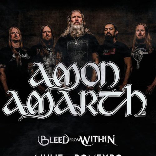Bleed from Within va cânta alături de Amon Amarth pe 1 iulie la Romexpo