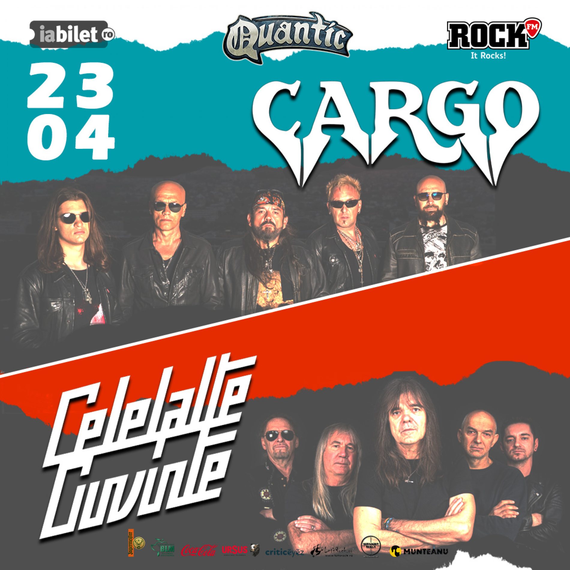 Concert Cargo și Celelalte Cuvinte în Club Quantic