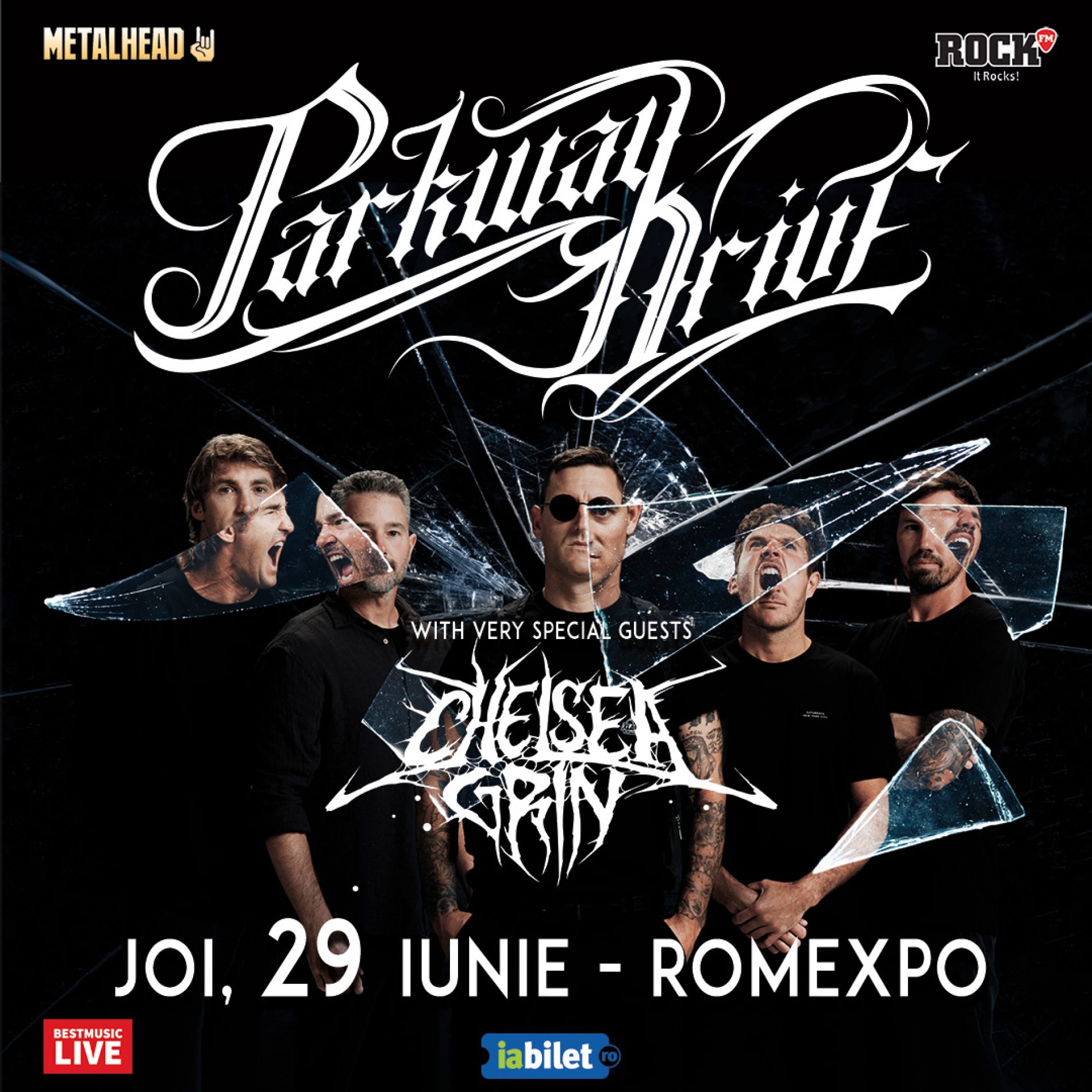 Concertul Parkway Drive se reprogramează pe 29 iunie